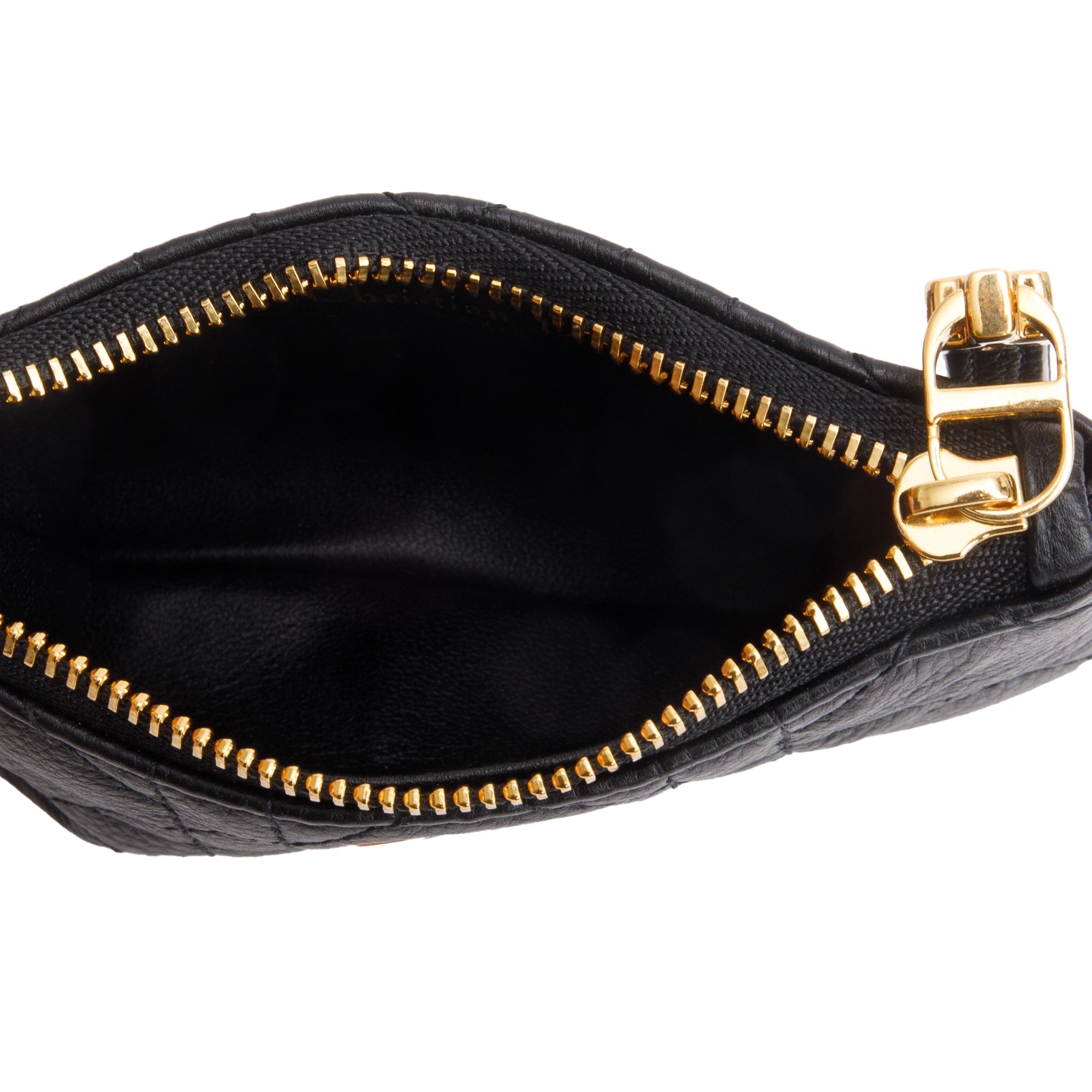 Christian Dior 2021 Black Quilted Leather Caro Multifunctional Pouch w/ Box