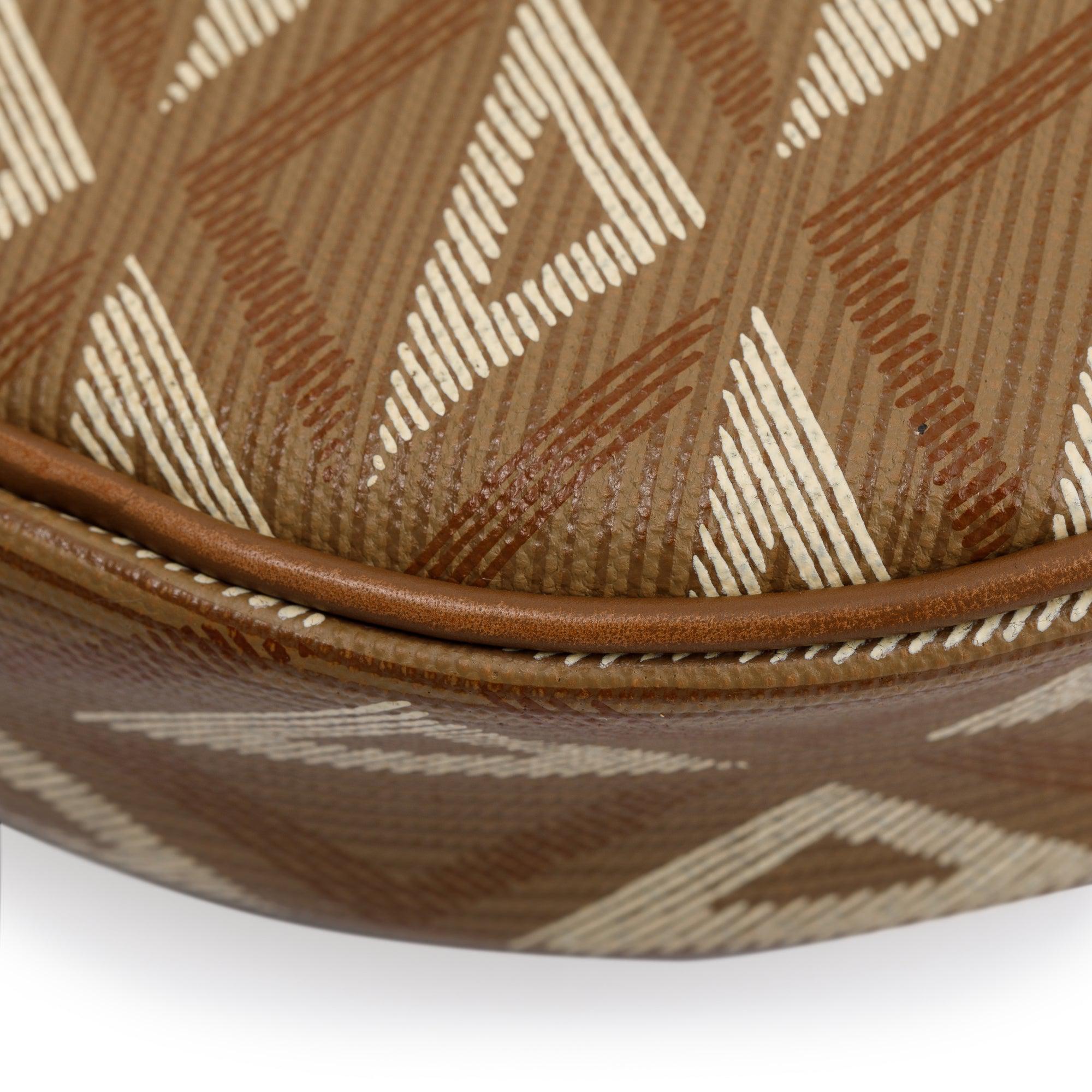 Christian Dior 2021 CD Diamond Coated Canvas Saddle Bag