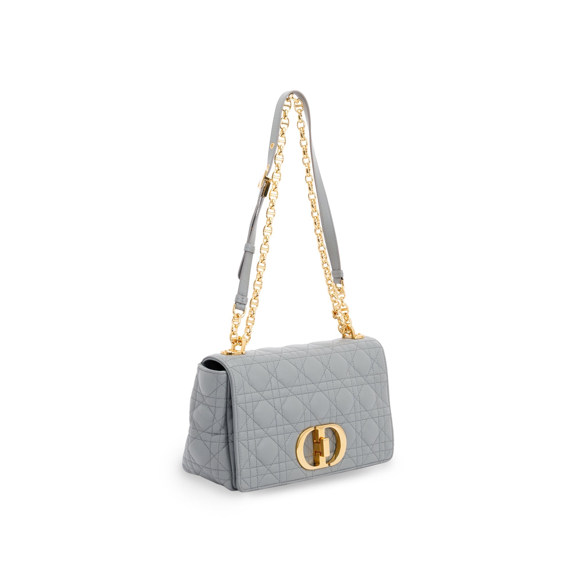 Christian Dior 2021 Medium Dior Caro Bag w/ Receipt & Authenticity Card