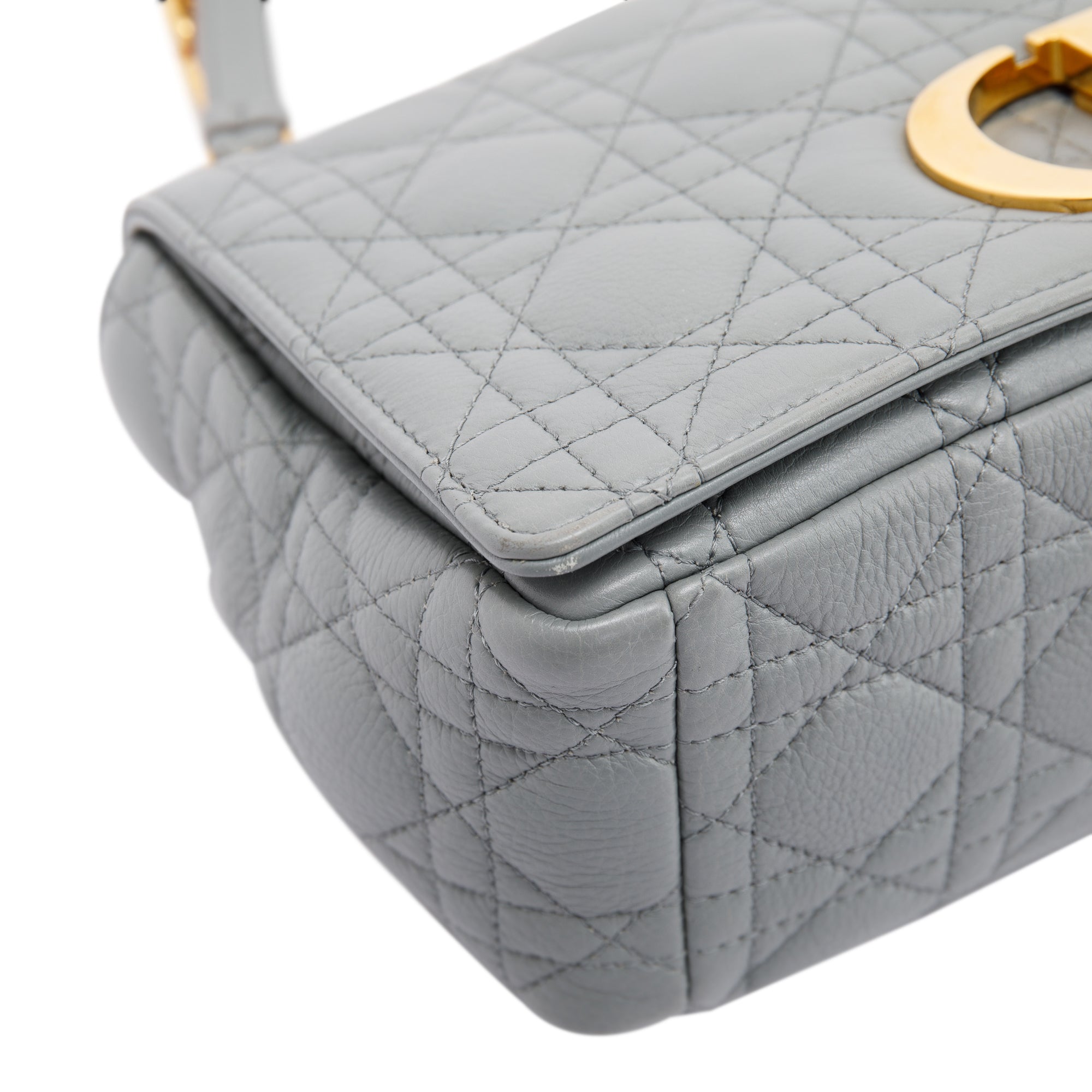 Christian Dior 2021 Medium Dior Caro Bag w/ Receipt & Authenticity Card