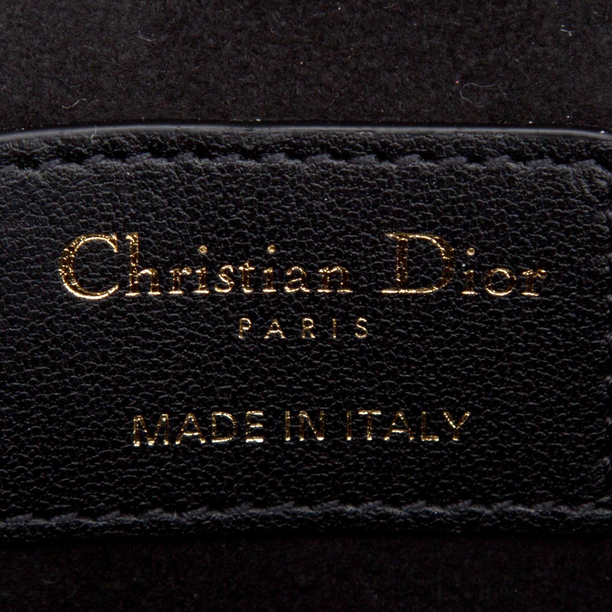 Christian Dior 2021 Micro Lady Dior Vanity Case w/ Strap & Box