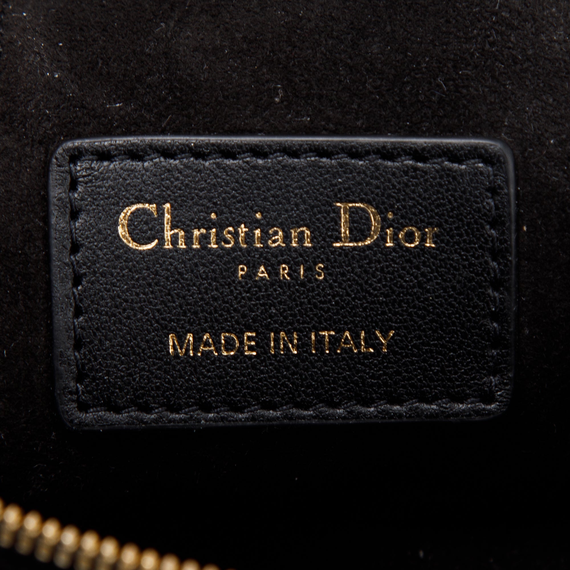 Christian Dior 2021 Micro Lady Dior Vanity Case w/ Strap & Box