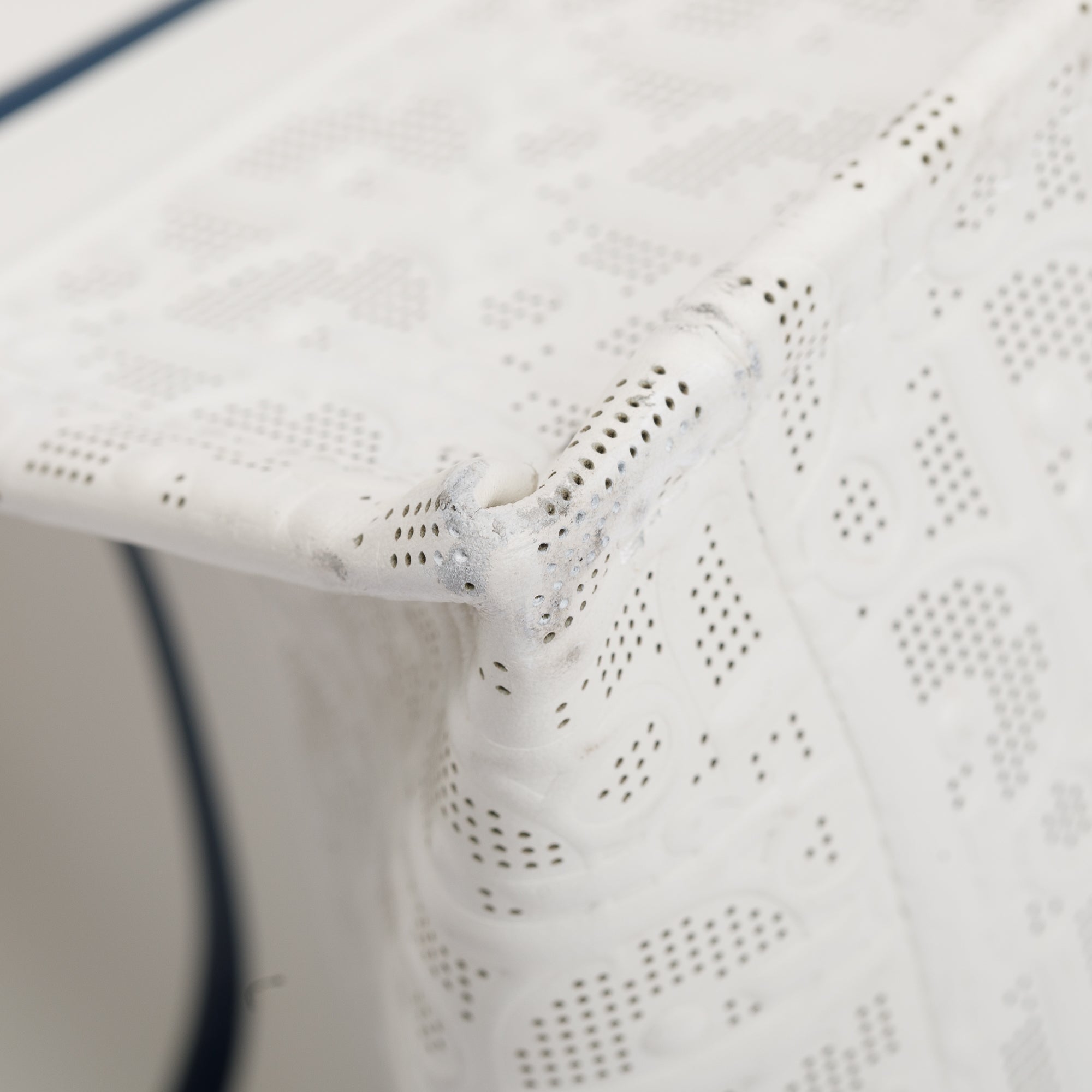 Christian Dior 2021 White Oblique Embossed Leather Medium Book Tote