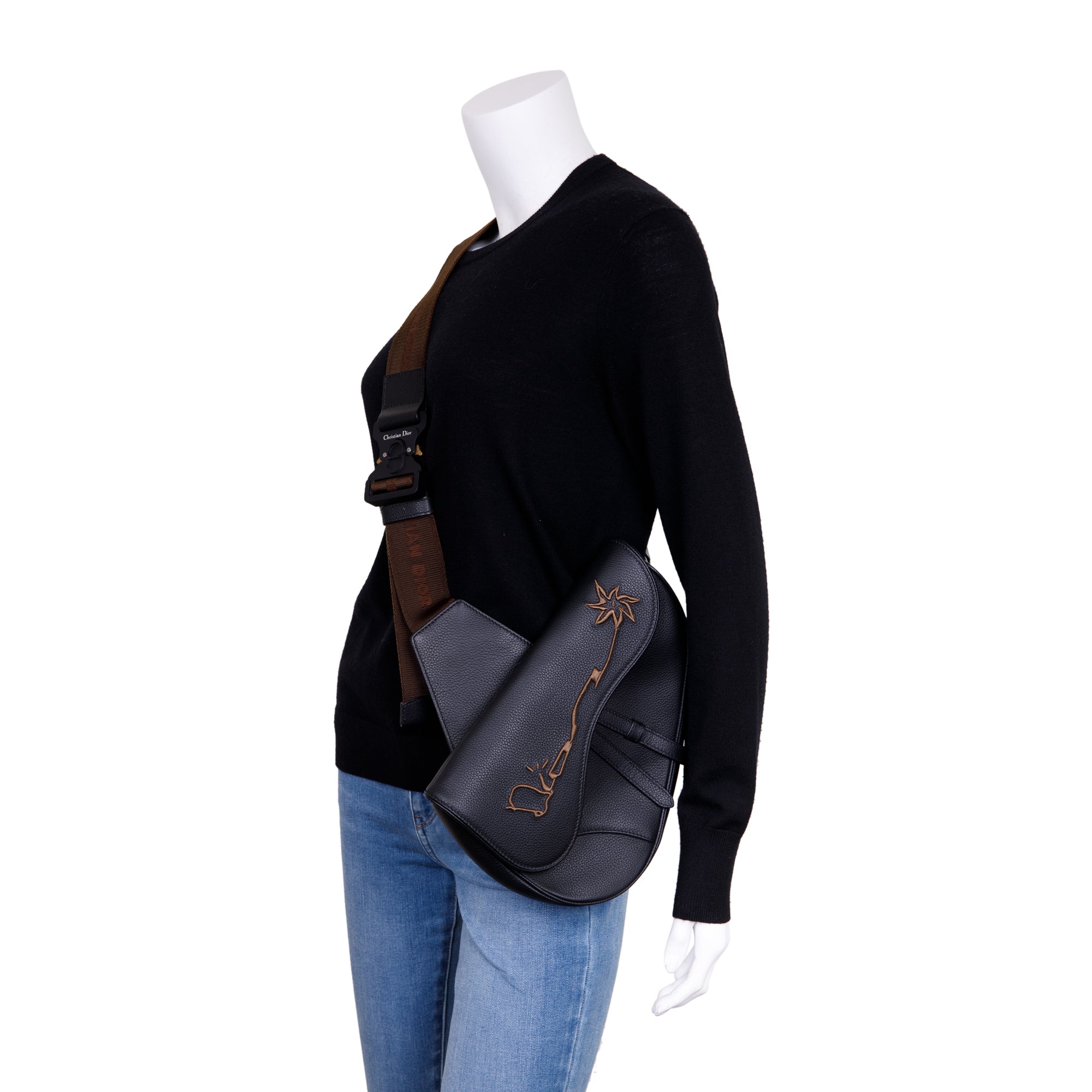 Christian Dior 2021 X Cactus Jack Saddle Bag