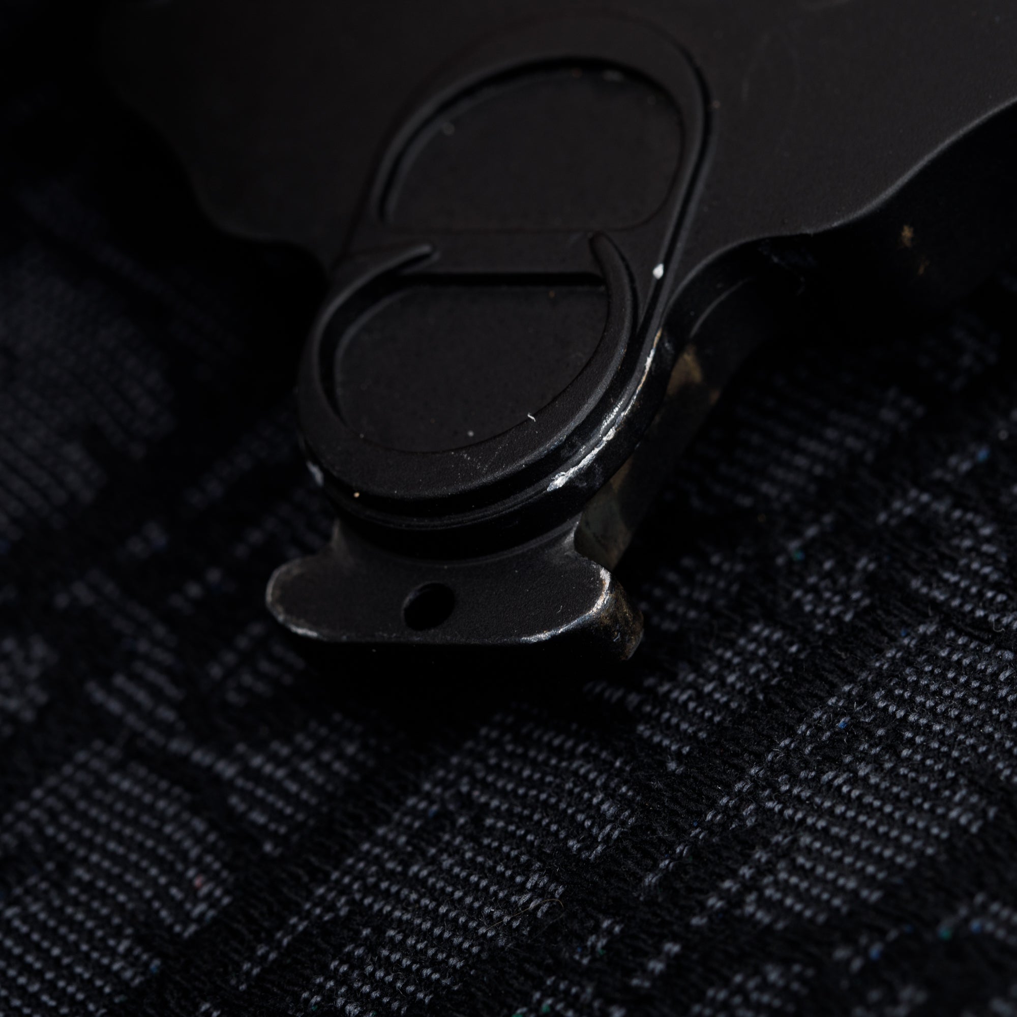 Christian Dior 2022 Black Oblique Jacquard Saddle Bag