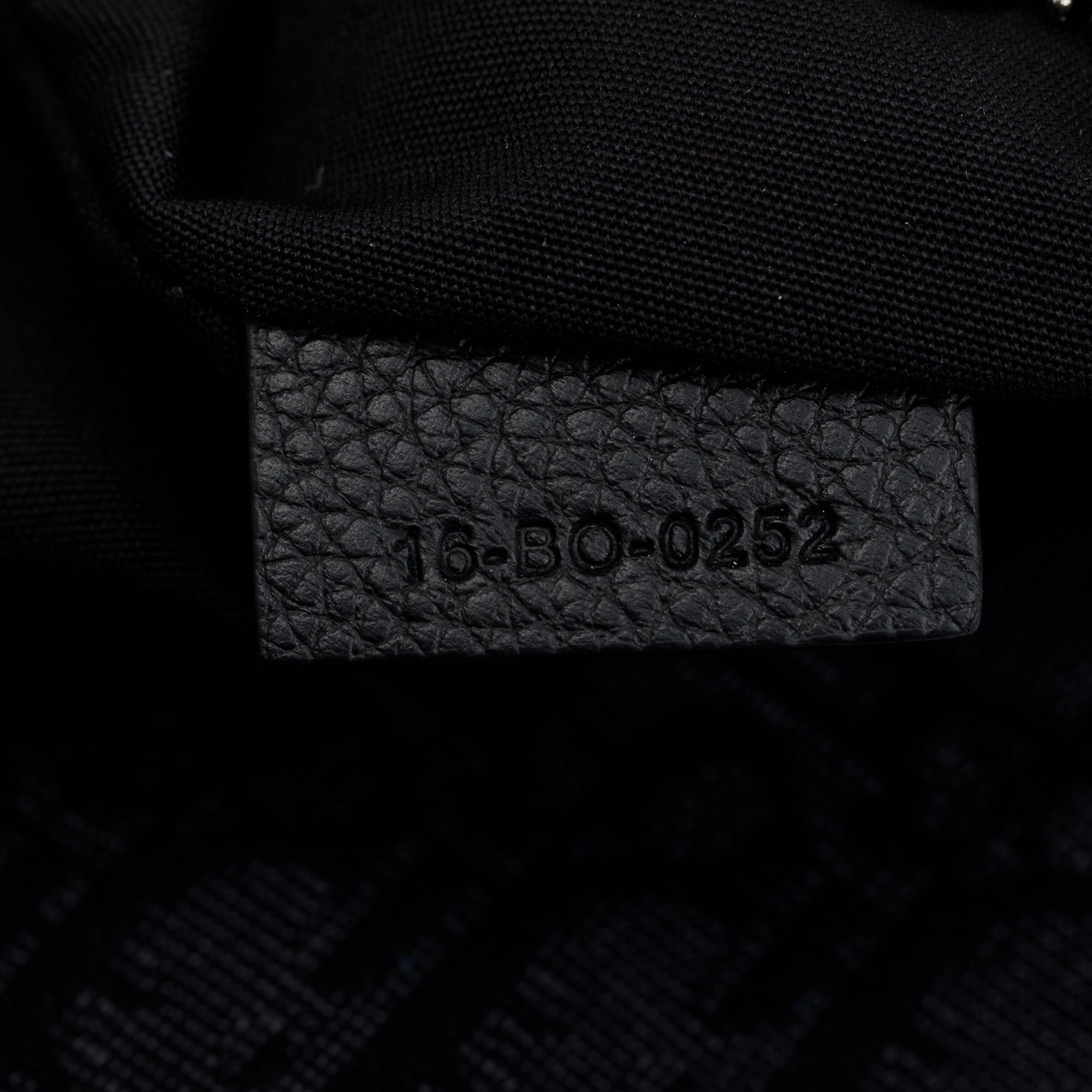 Christian Dior 2022 Black Oblique Jacquard Saddle Bag