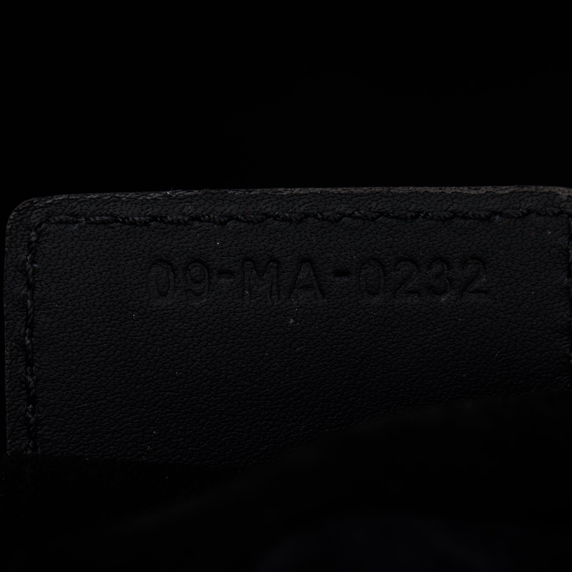 Christian Dior 2022 Black Ultramatte Calfskin Leather Medium Saddle Bag