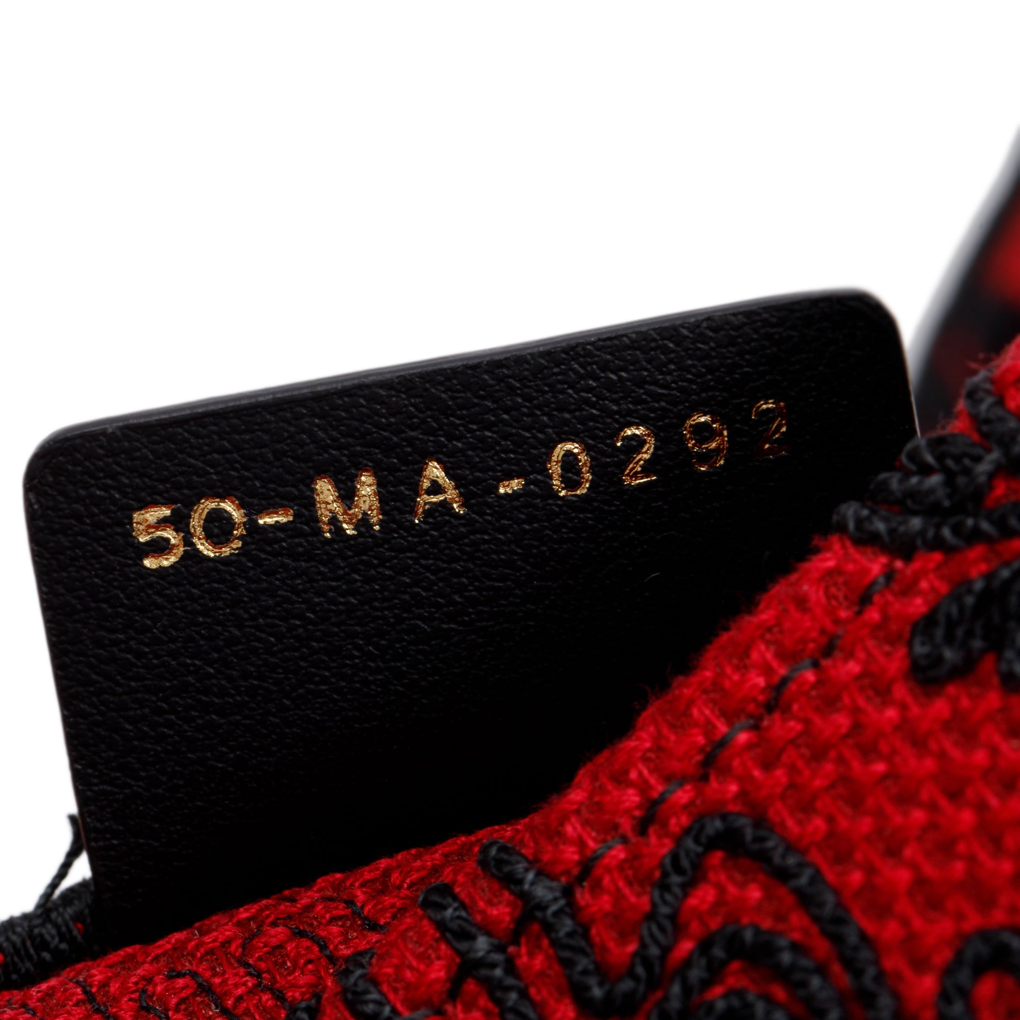 Christian Dior 2022 Large Red and Black Toile de Jouy Embroidery Canvas Book Tote w/ Box