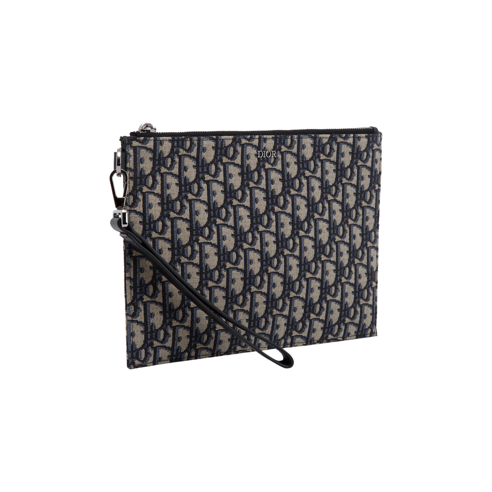 Christian Dior 2022 Oblique A5 Pouch w/ Authenticity Card