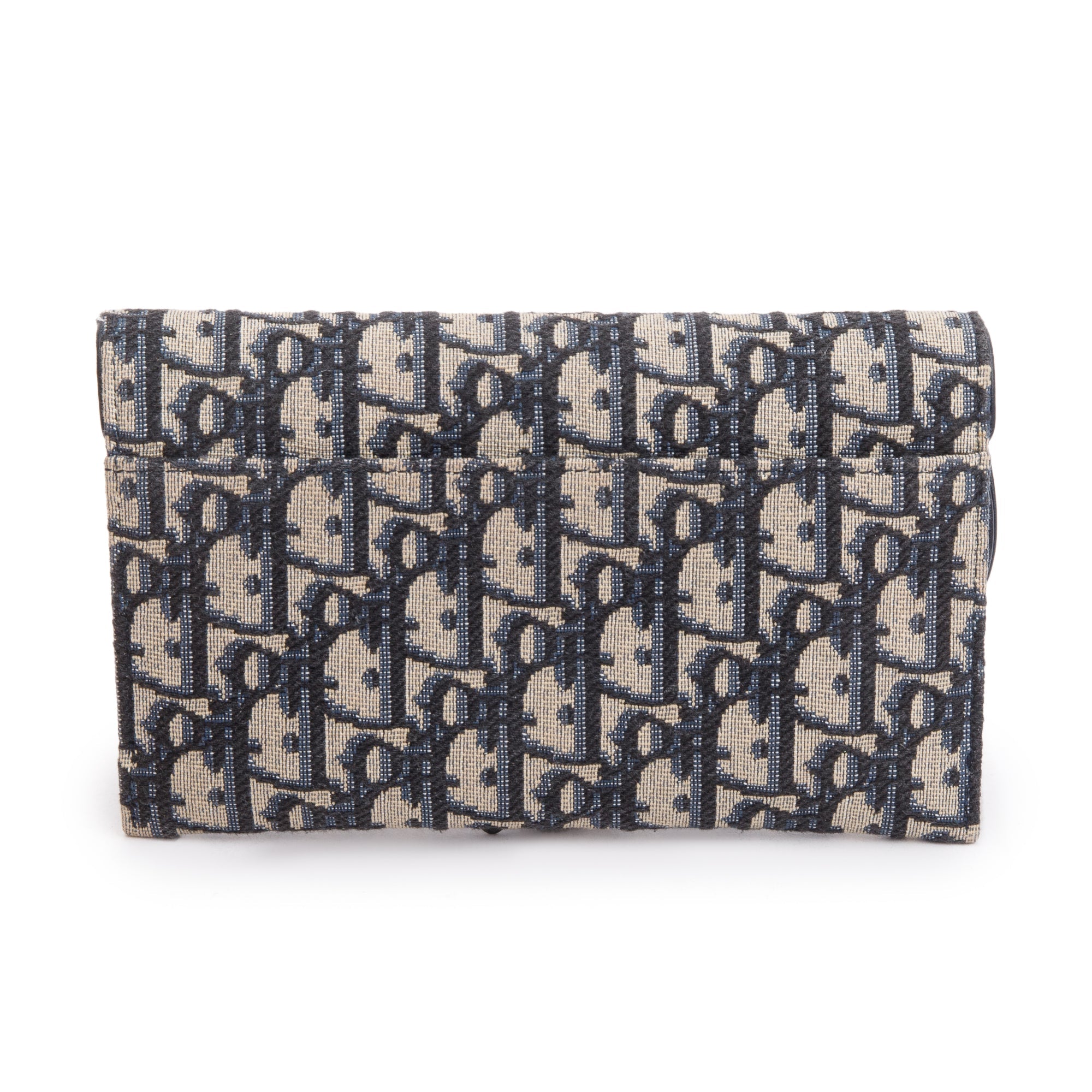 Christian Dior 2022 Oblique Long Saddle Wallet on Chain w/ Box, Receipt & Insert