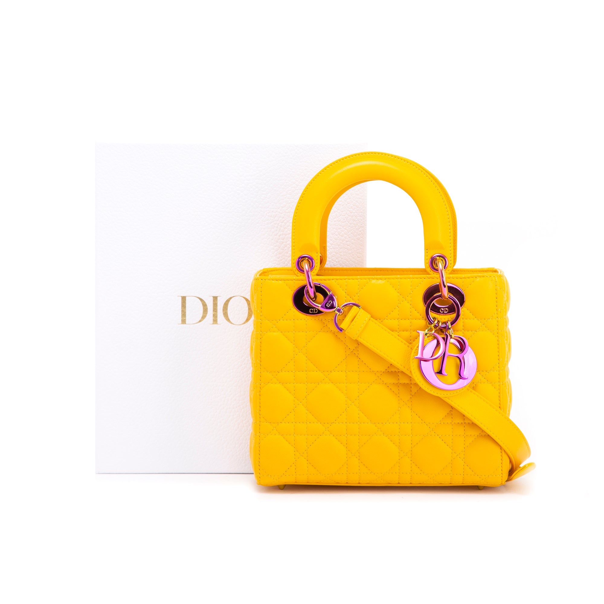Christian Dior 2022 Small Lady Dior Bag w/ Box