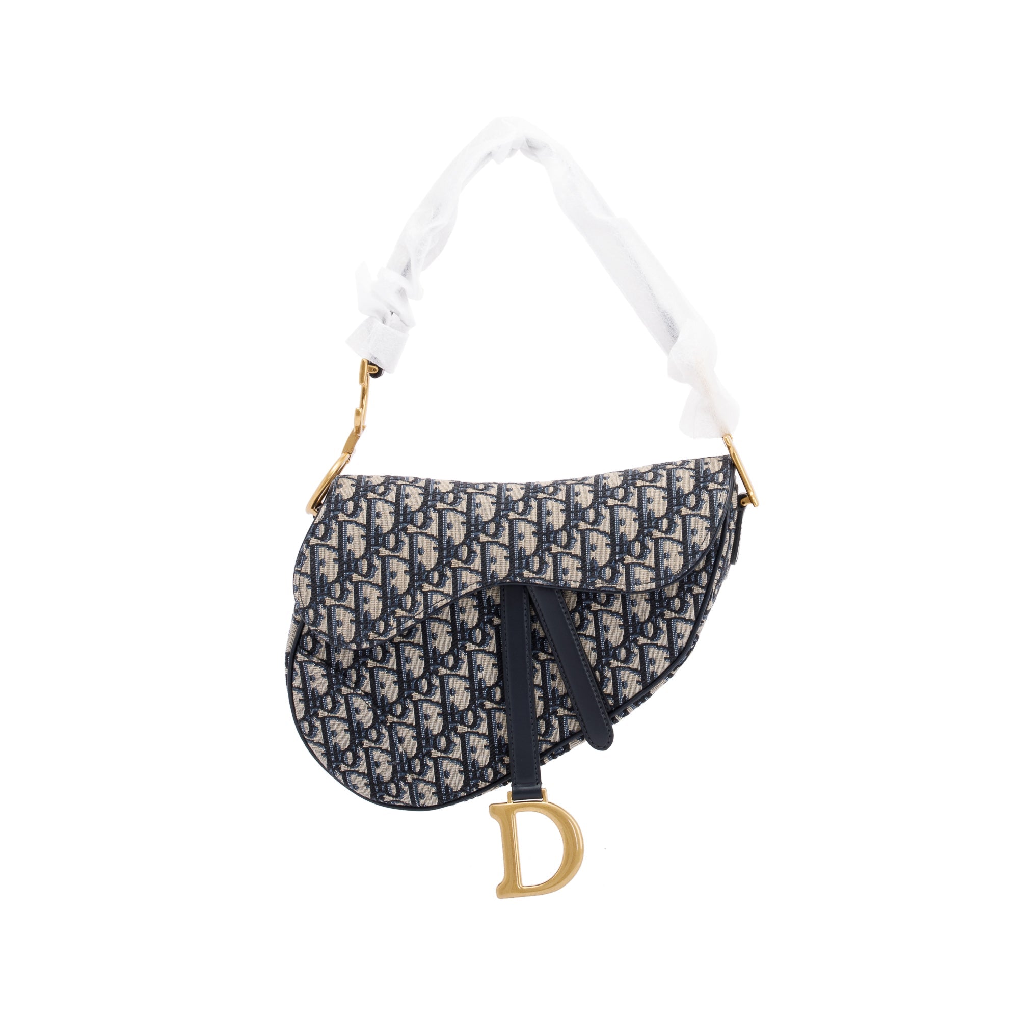 Christian Dior 2023 Medium Oblique Saddle Bag w/ Strap