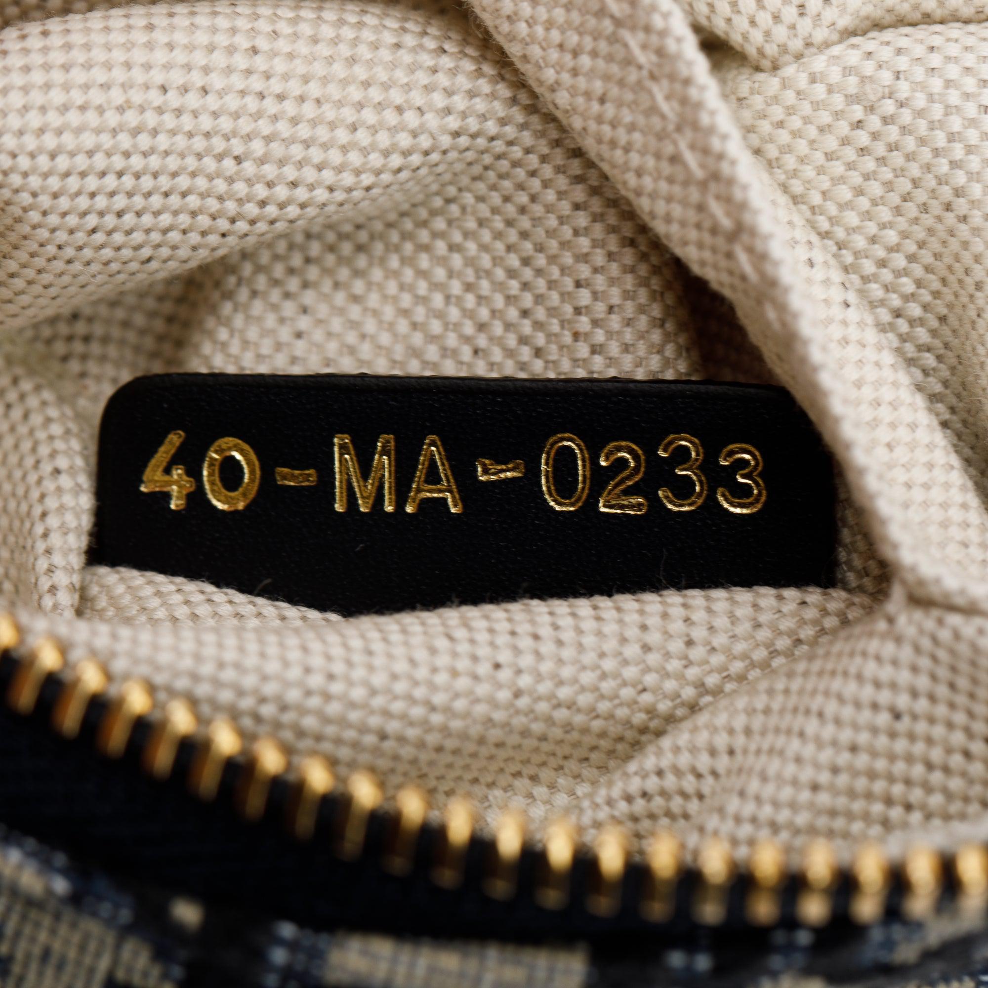 Christian Dior 2023 Oblique CD Lounge Bag w/ Box & Authenticity Card