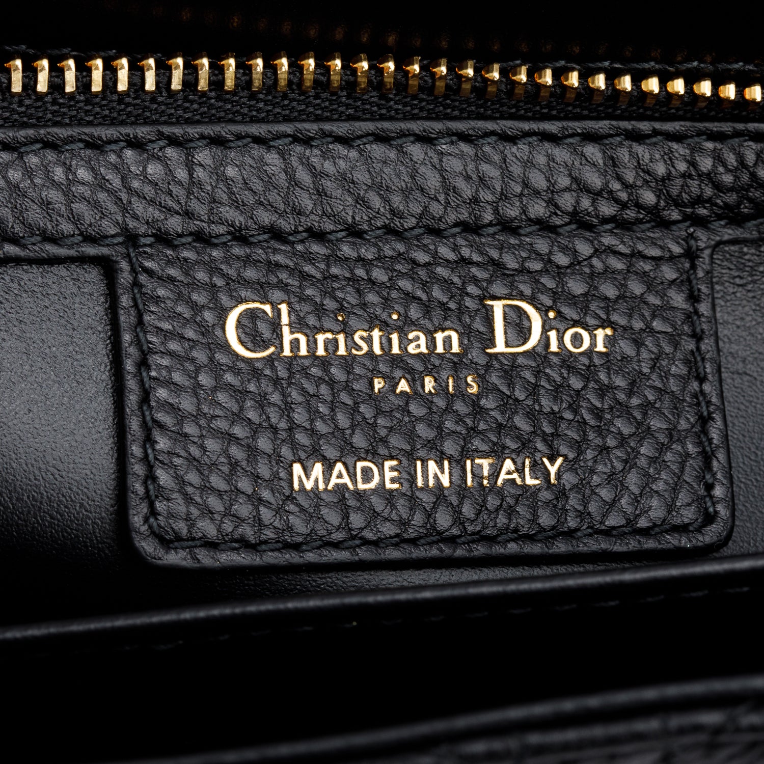 Christian Dior 2024 Black Supple Cannage Calfskin Leather Medium Dior Caro Bag w/ Box & Authenticity Card