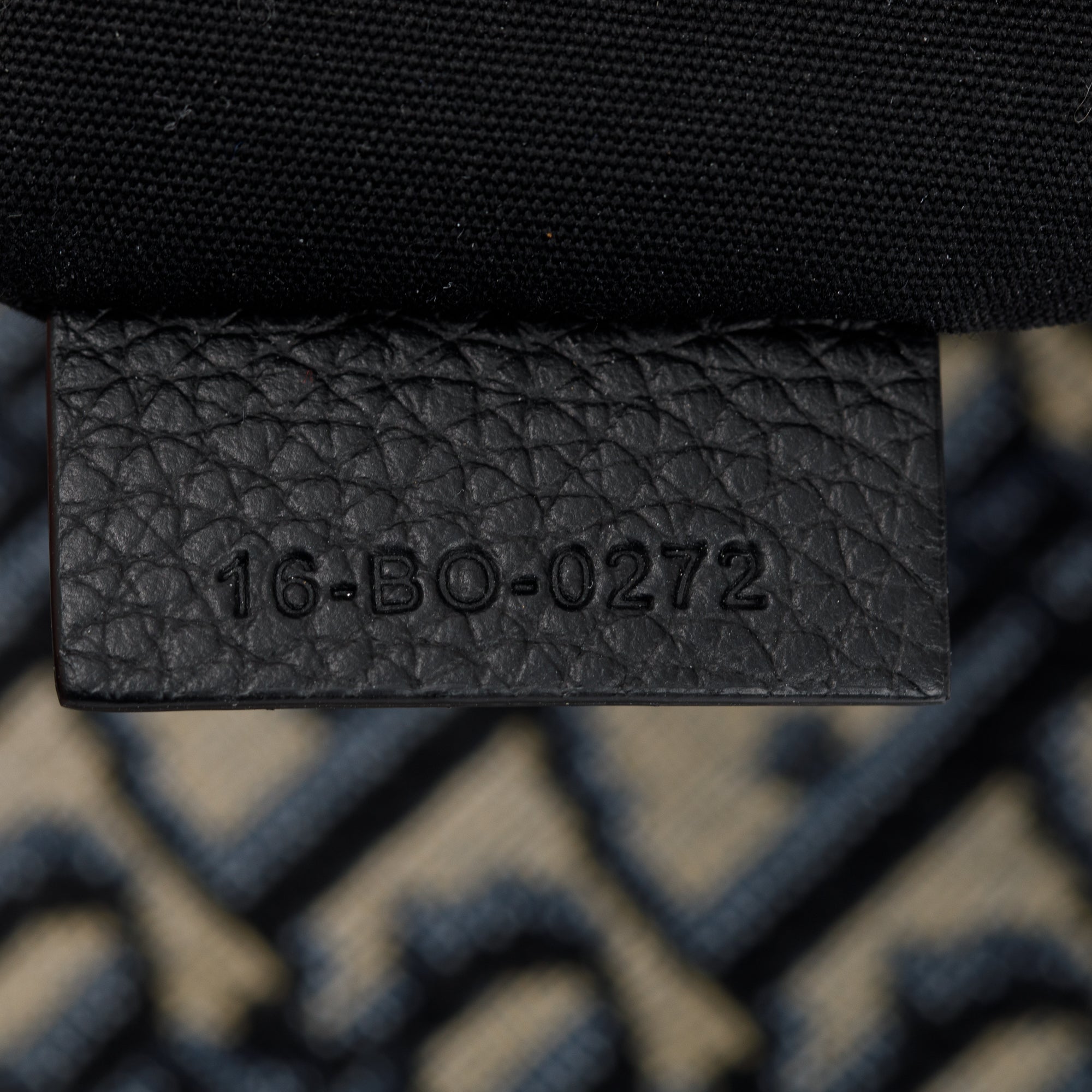 Christian Dior Beige & Black Oblique Mens Saddle Bag w/ Box & Authenticity Card