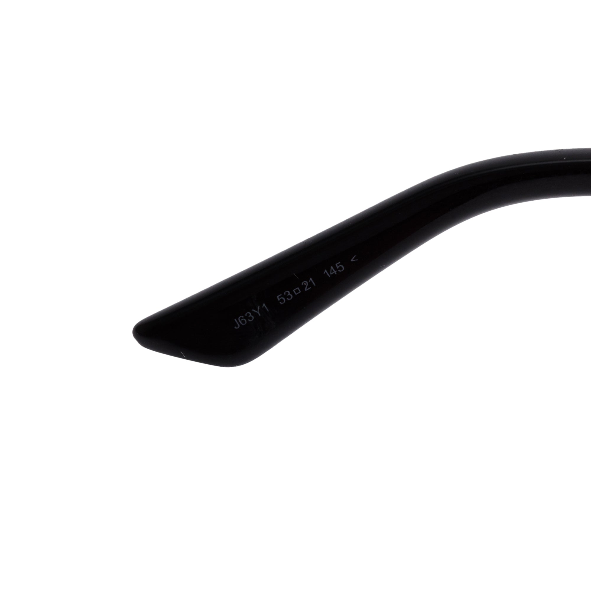 Christian Dior Black Acetate Diorsideral1 Round Sunglasses w/ Case