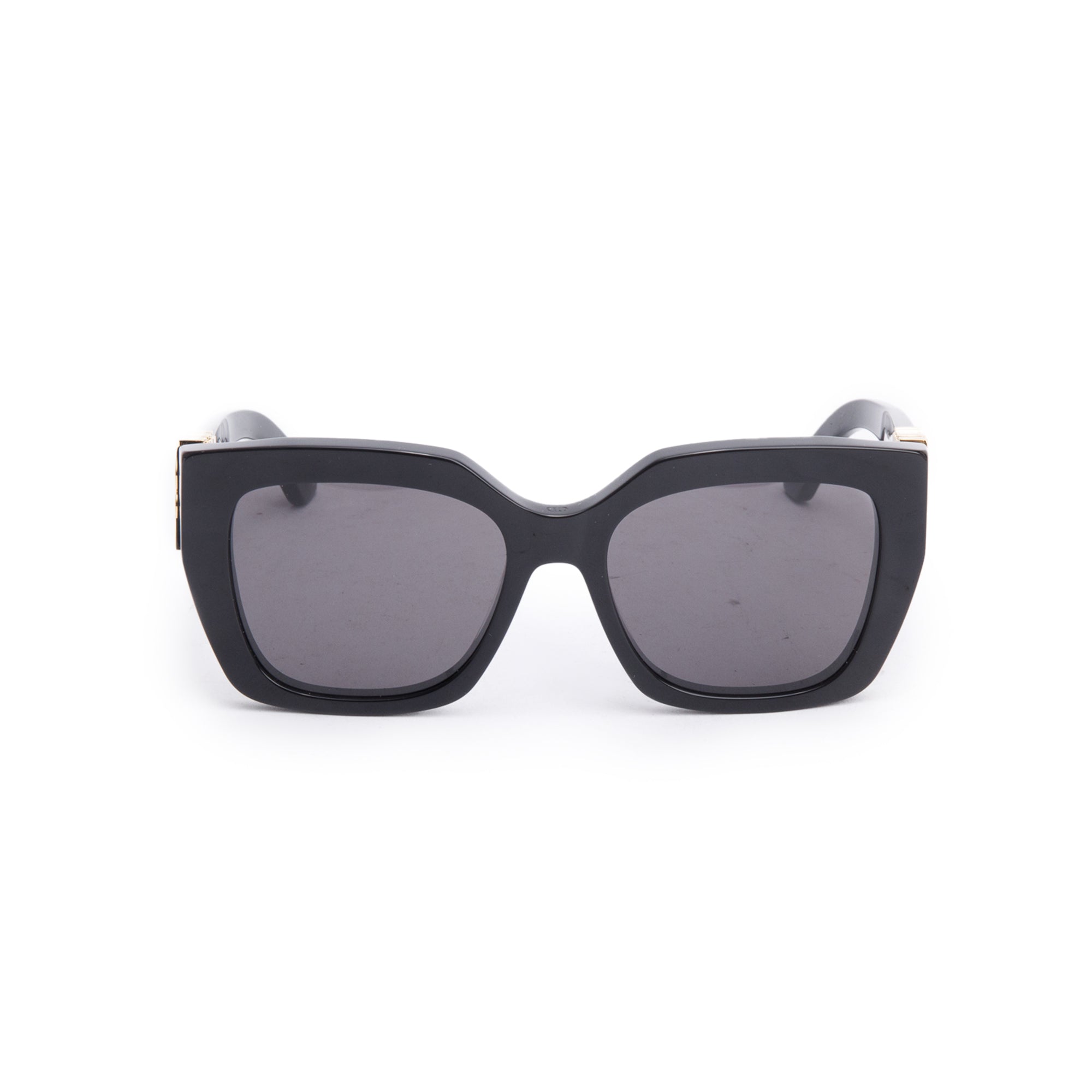 Christian Dior Black Acetate MissDior S21 Square Sunglasses w/ Box & Case