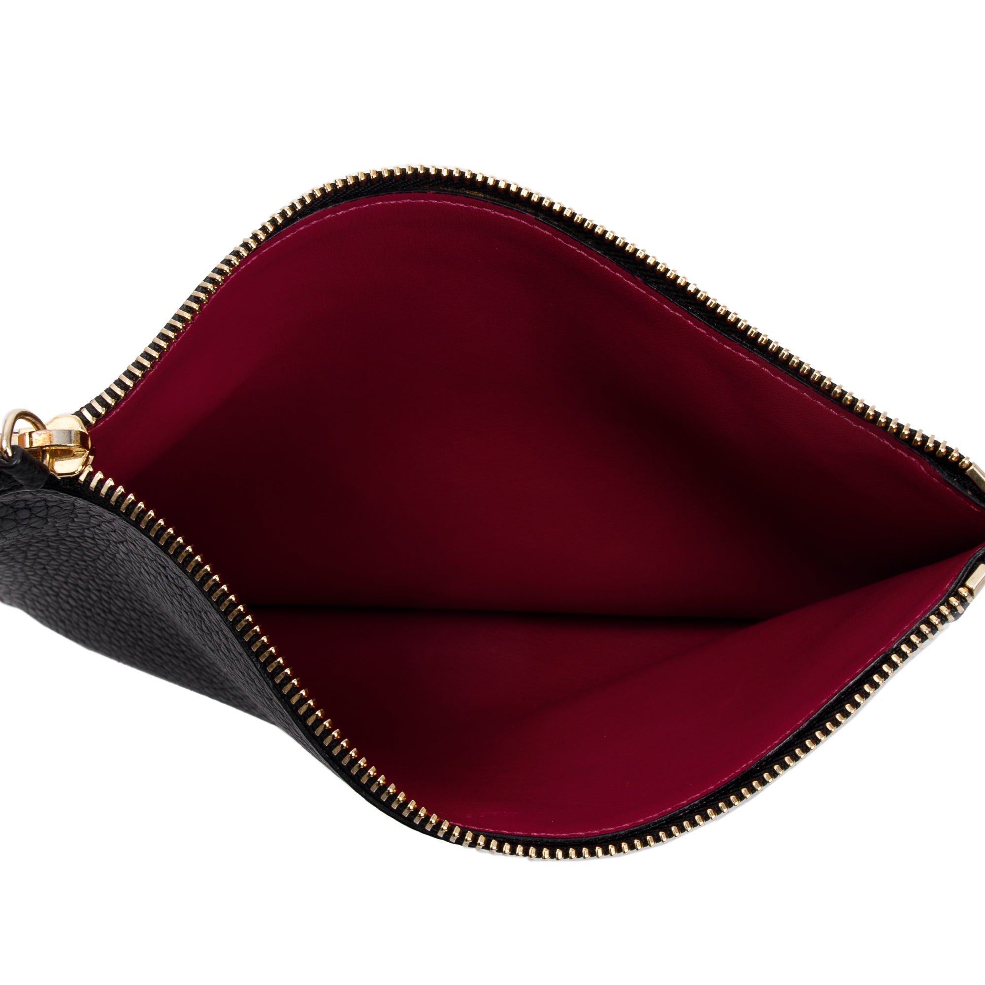 Christian Dior Black Calfskin Leather Medium Diorissimo Tote w/ Strap & Pouch