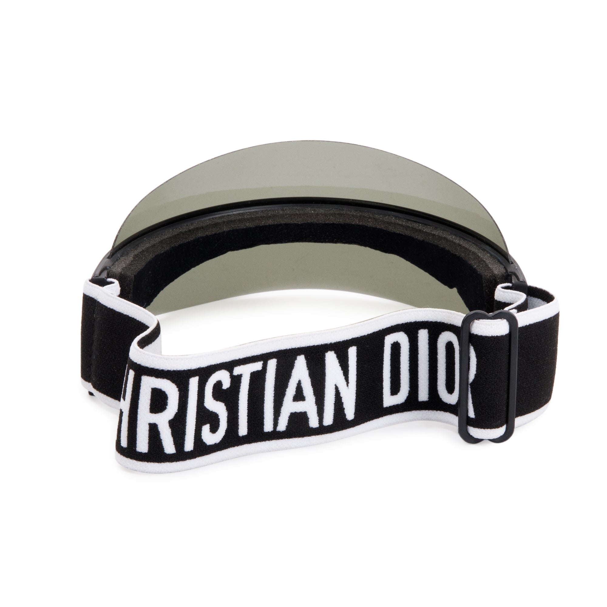 Christian Dior Black DiorClub 1 Visor w/ Box & Authenticity Card