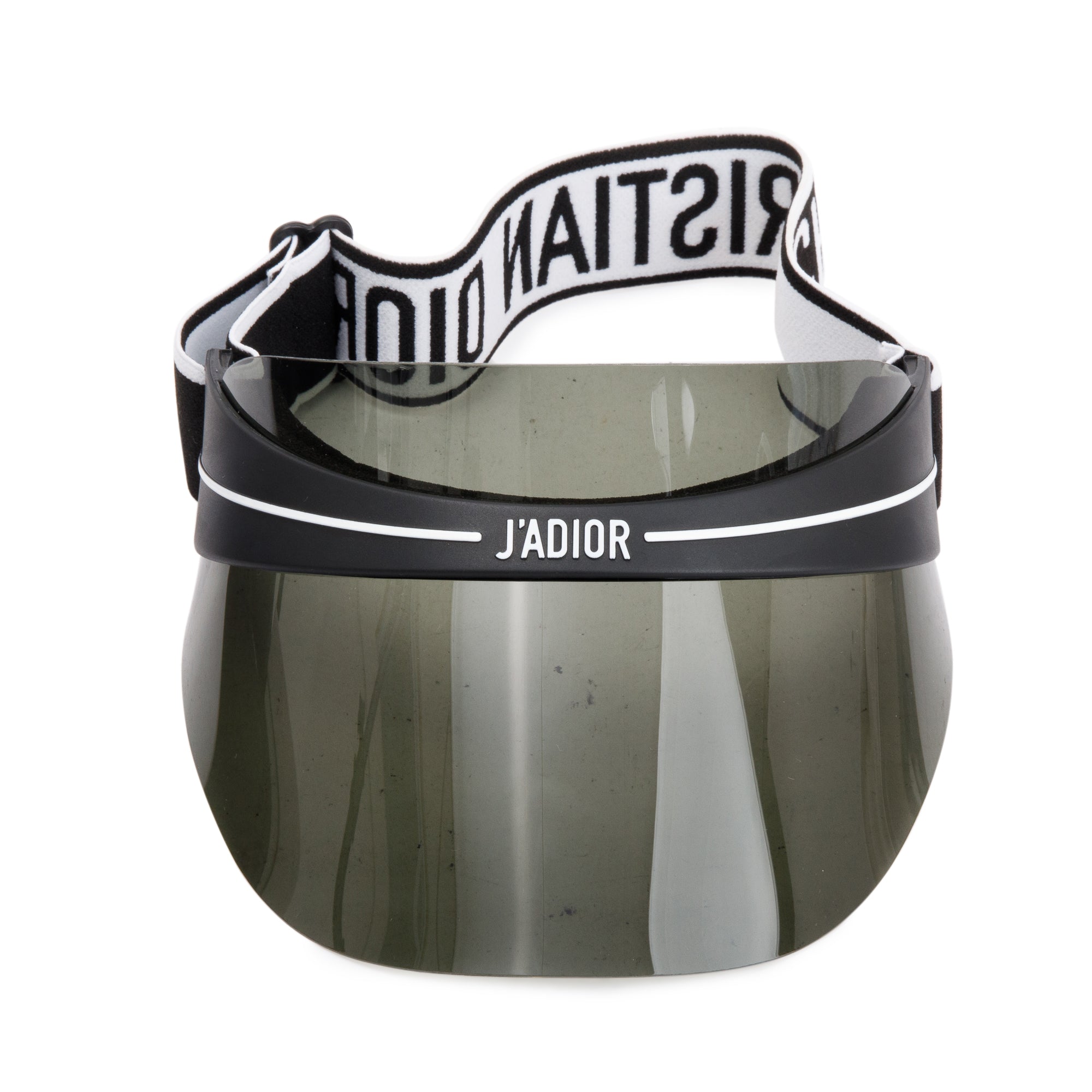 Christian Dior Black DiorClub 1 Visor w/ Box & Authenticity Card