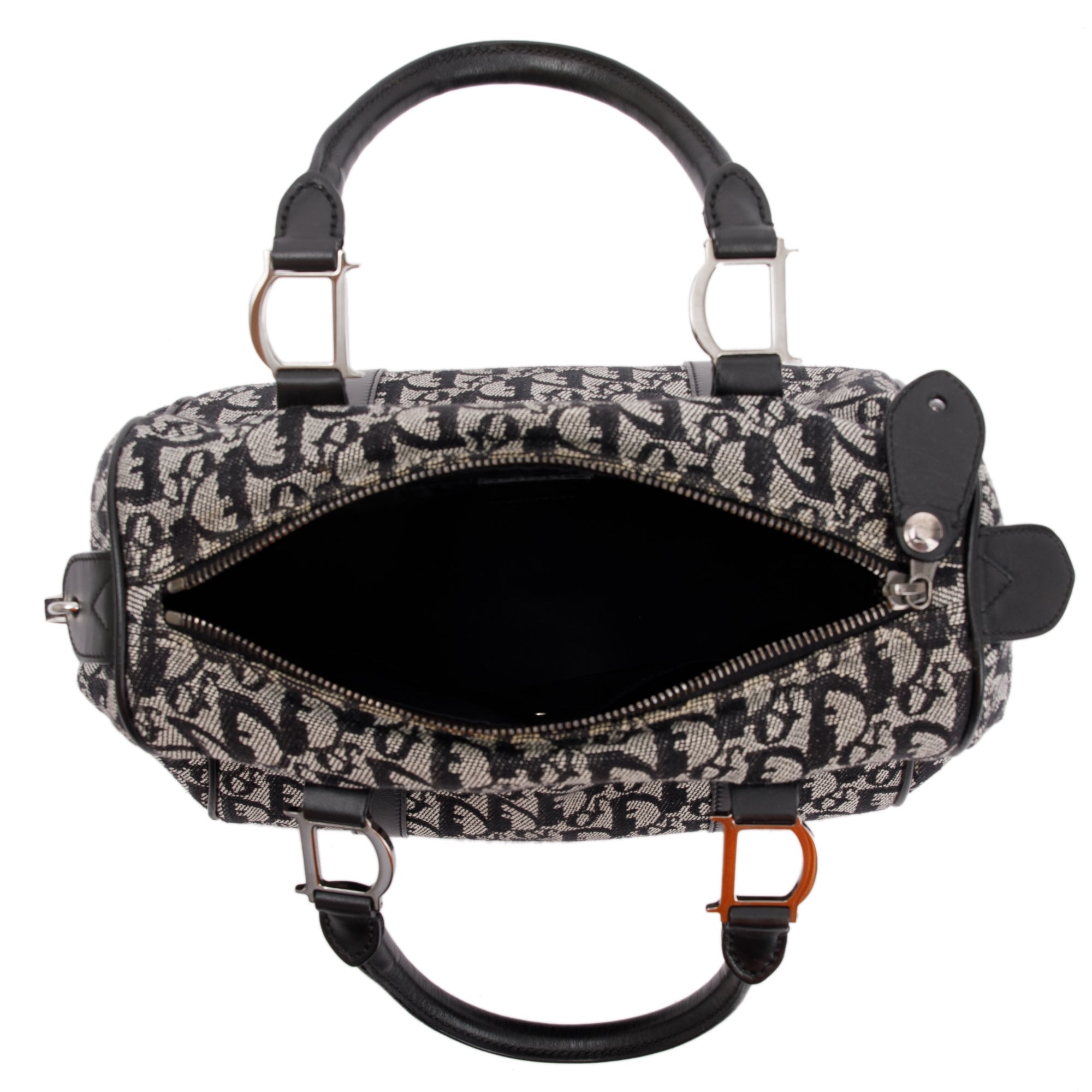 Christian Dior Black Diorissimo Boston Bag – OLIVER'S