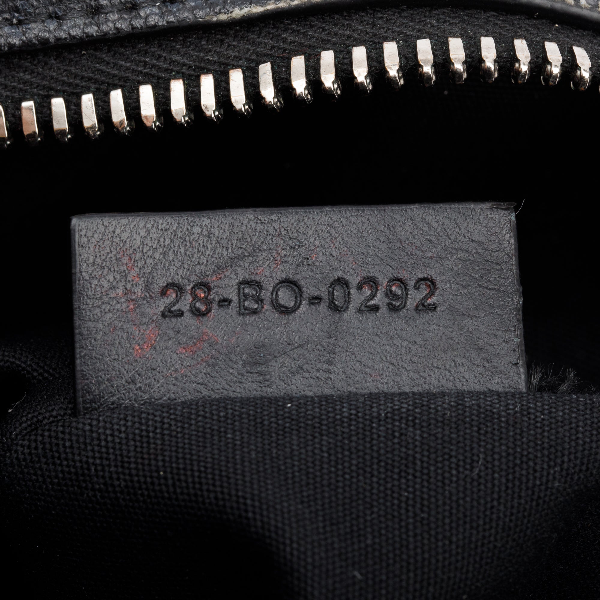 Christian Dior Black Leather CD Diamond Coated Canvas Hit The Road Bag