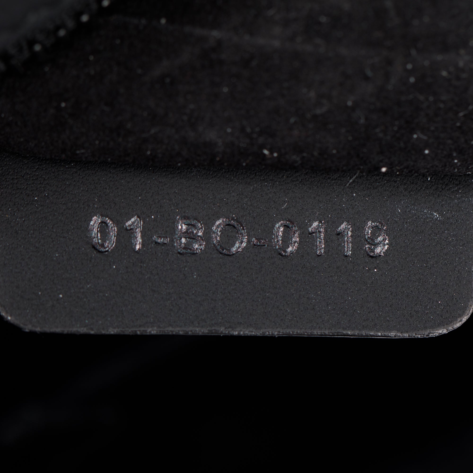 Christian Dior Black Ultramatte Calfskin Leather Medium Diorama Flap Bag