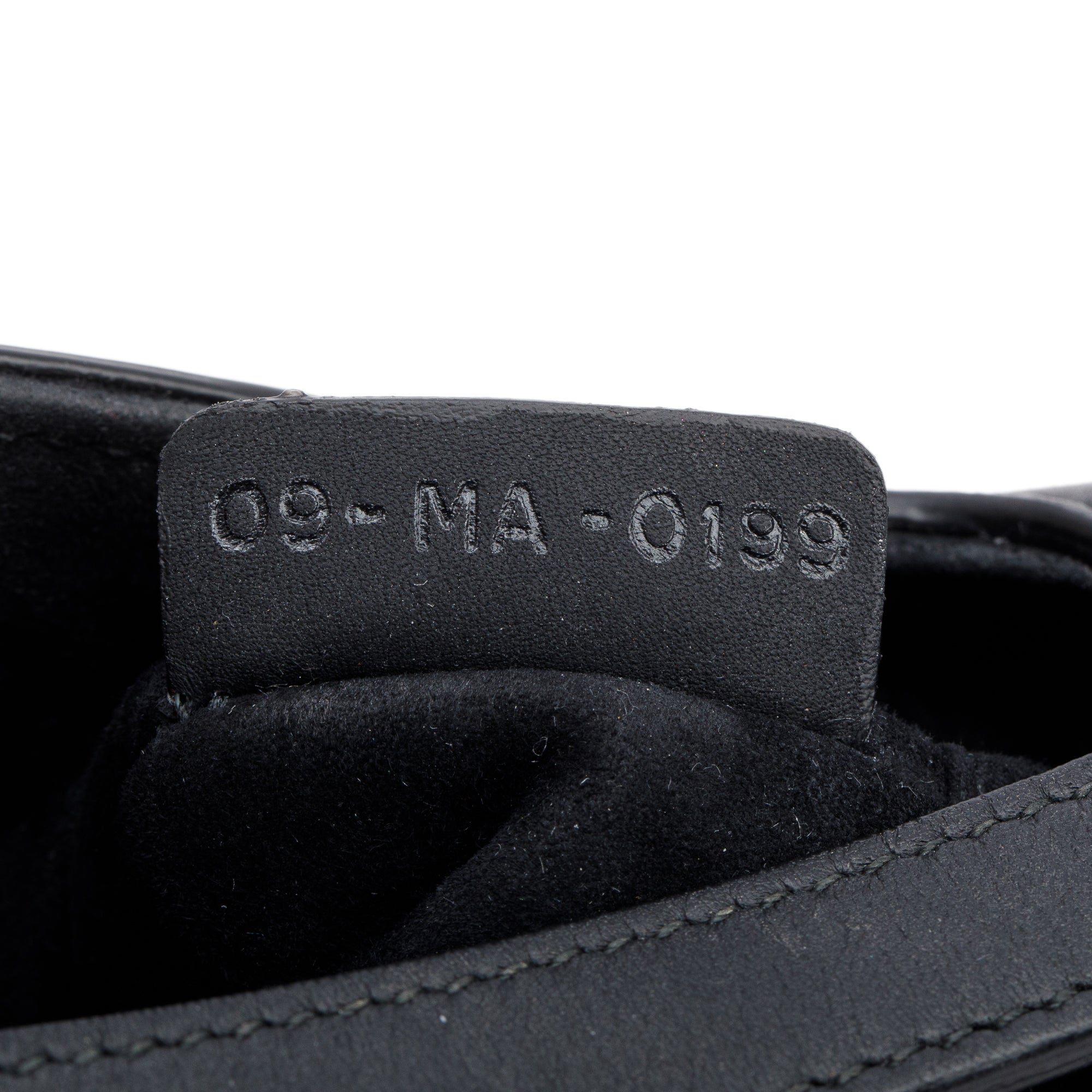 Christian Dior Black Ultramatte Calfskin Leather Mini Saddle Bag