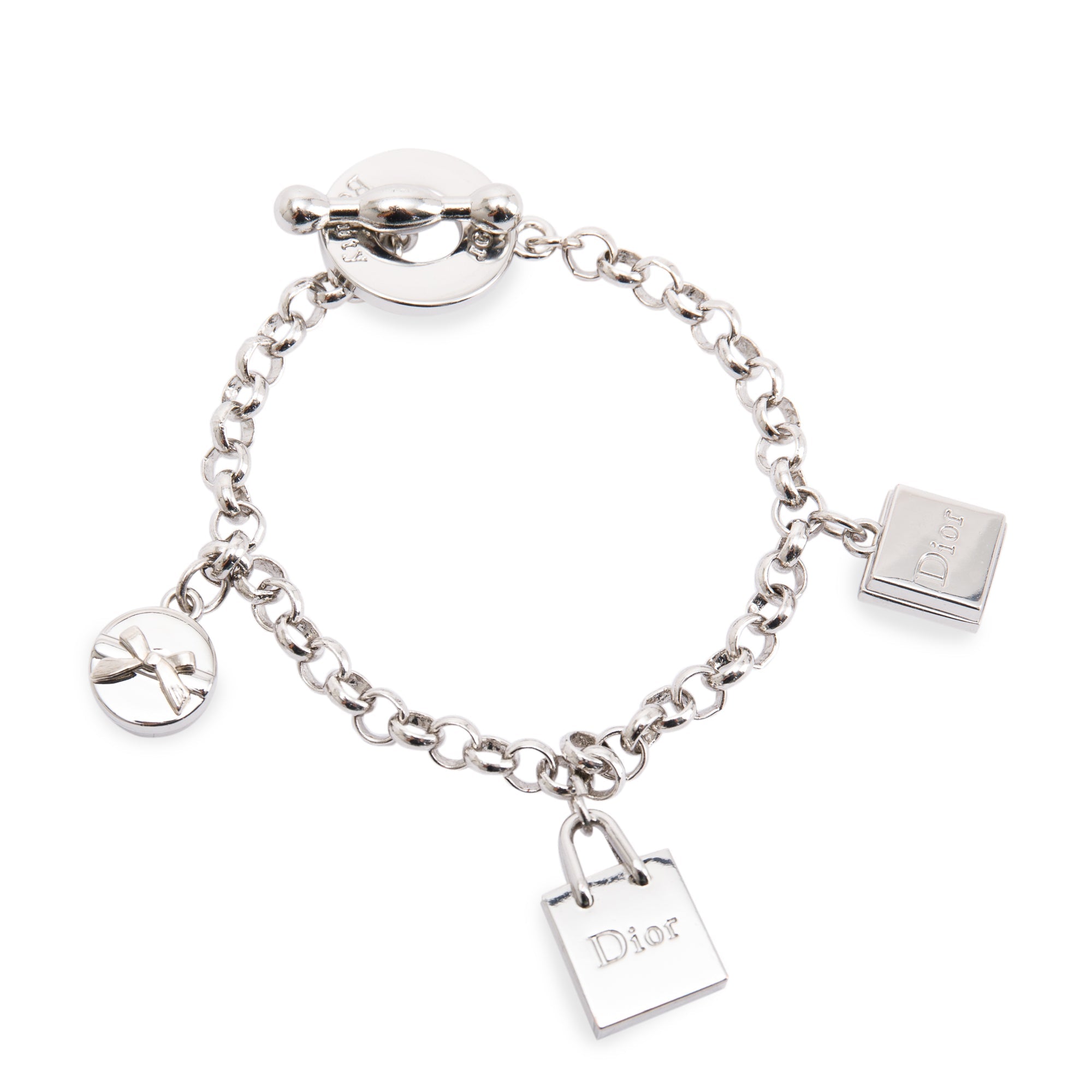 Christian Dior Charm Toggle Bracelet
