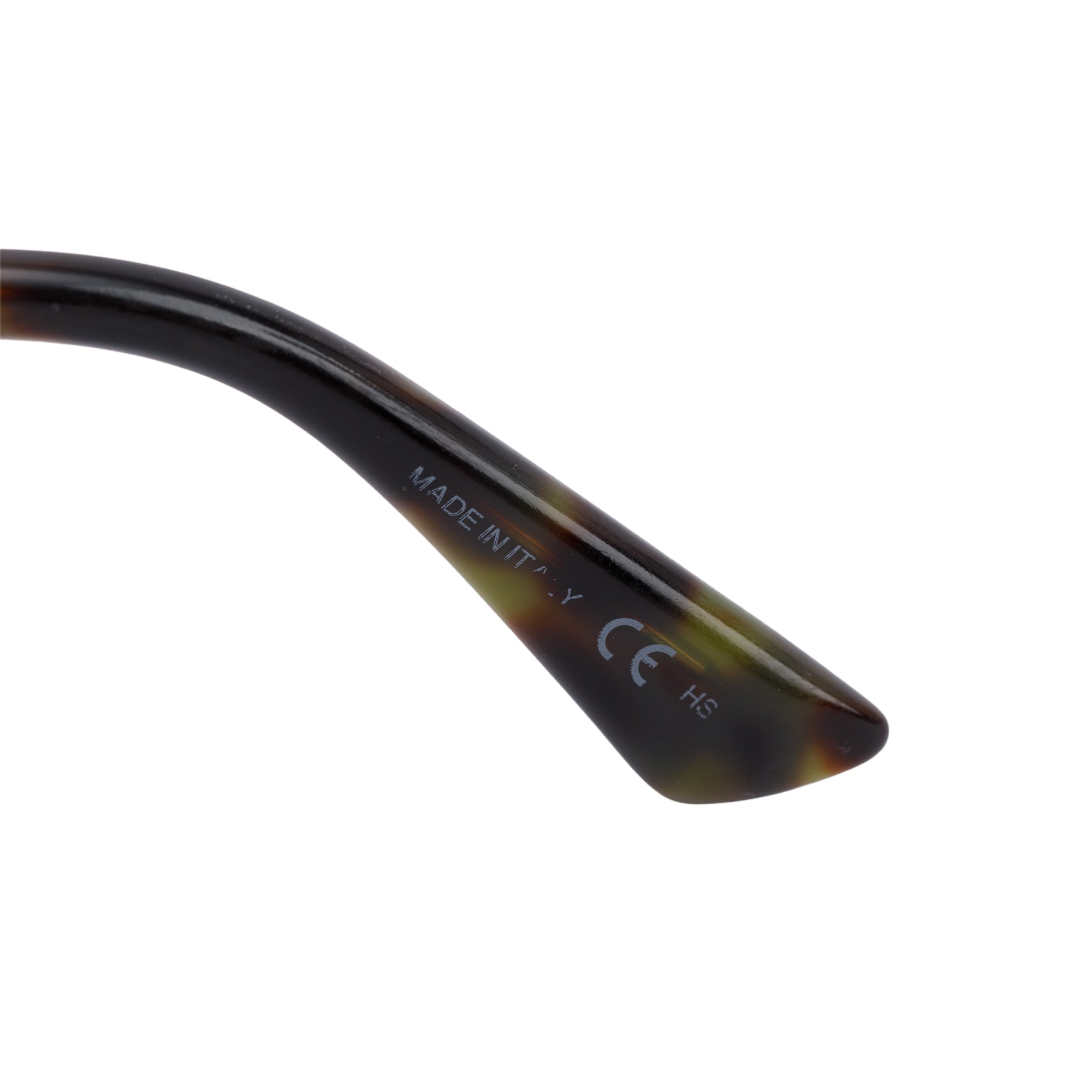 Christian Dior Clear & Green Havana Acetate SoReal Sunglasses w/ Box & Case