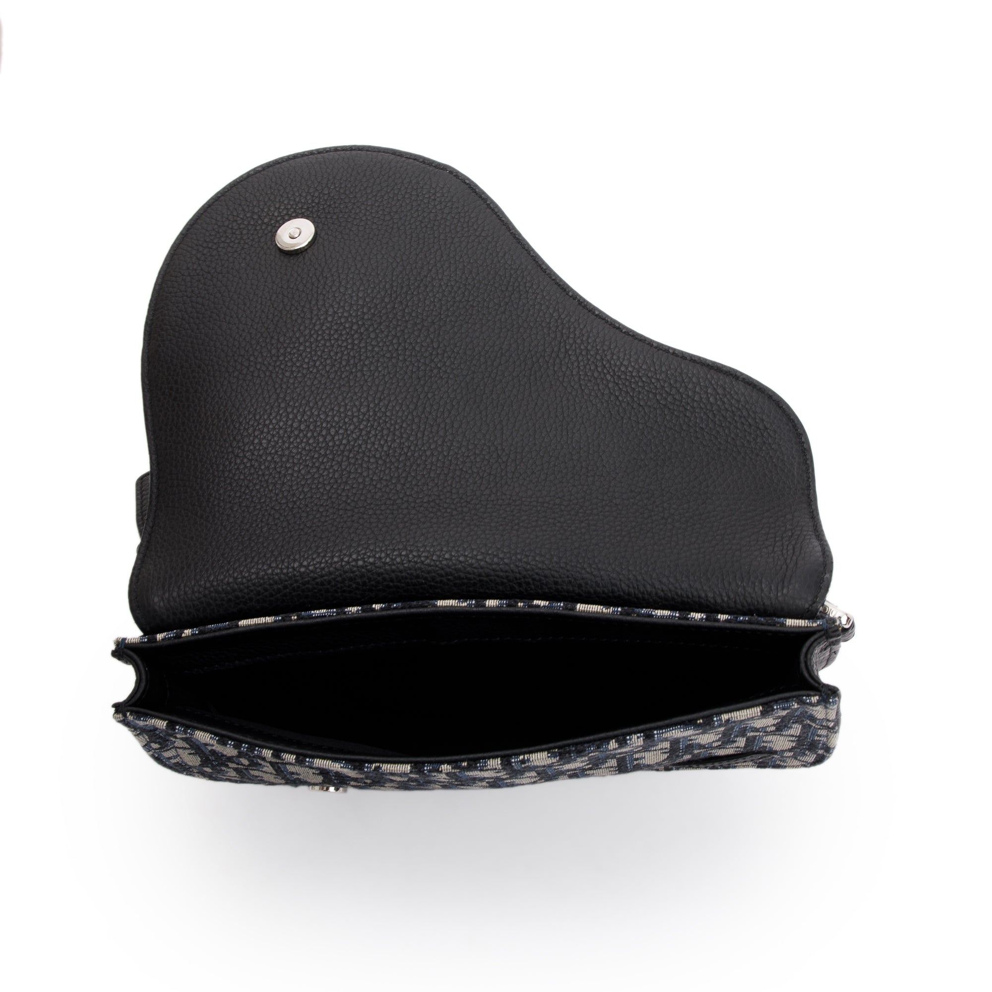 Christian Dior Essentials Oblique Jacquard Saddle Pouch