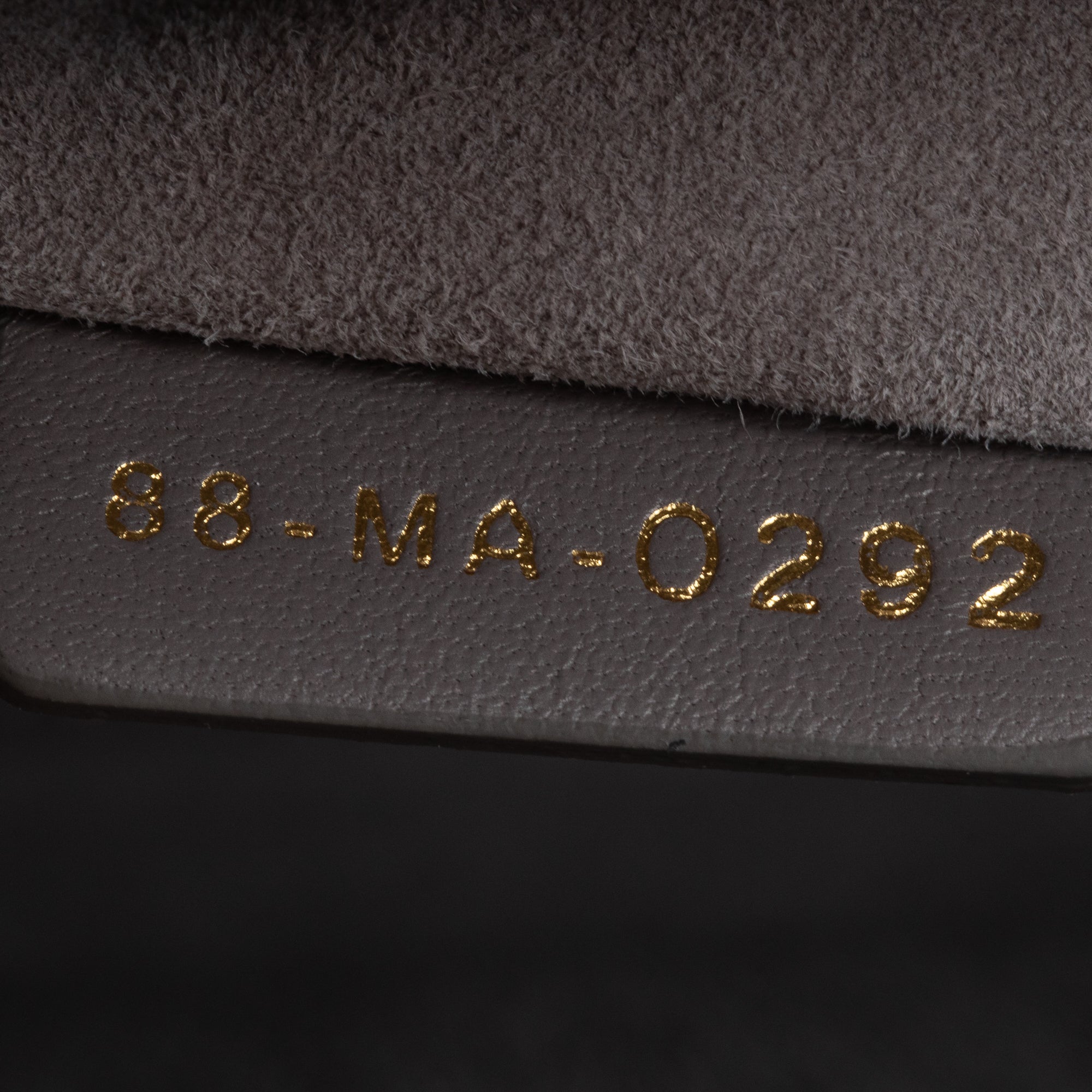 Christian Dior Grey Cannage Lambskin Leather Small Lady Dior Bag w/ Strap & Authenticity Card