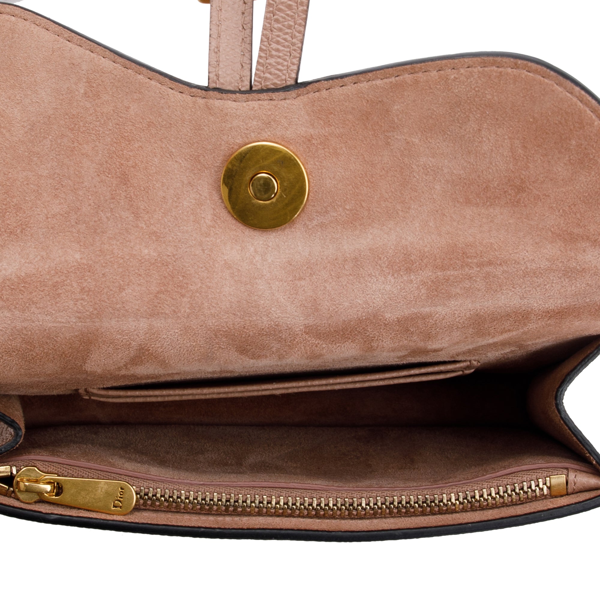 Christian Dior Leather Saddle Belt Pouch