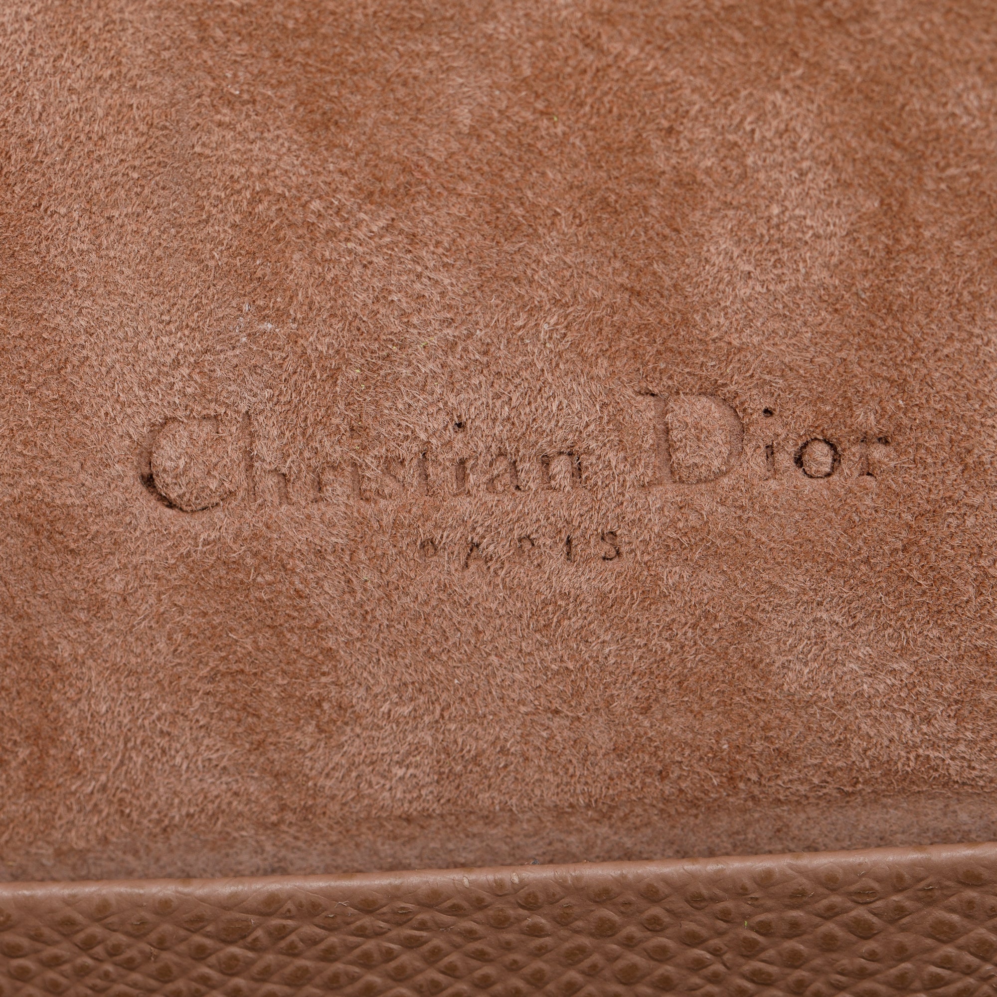 Christian Dior Leather Saddle Belt Pouch