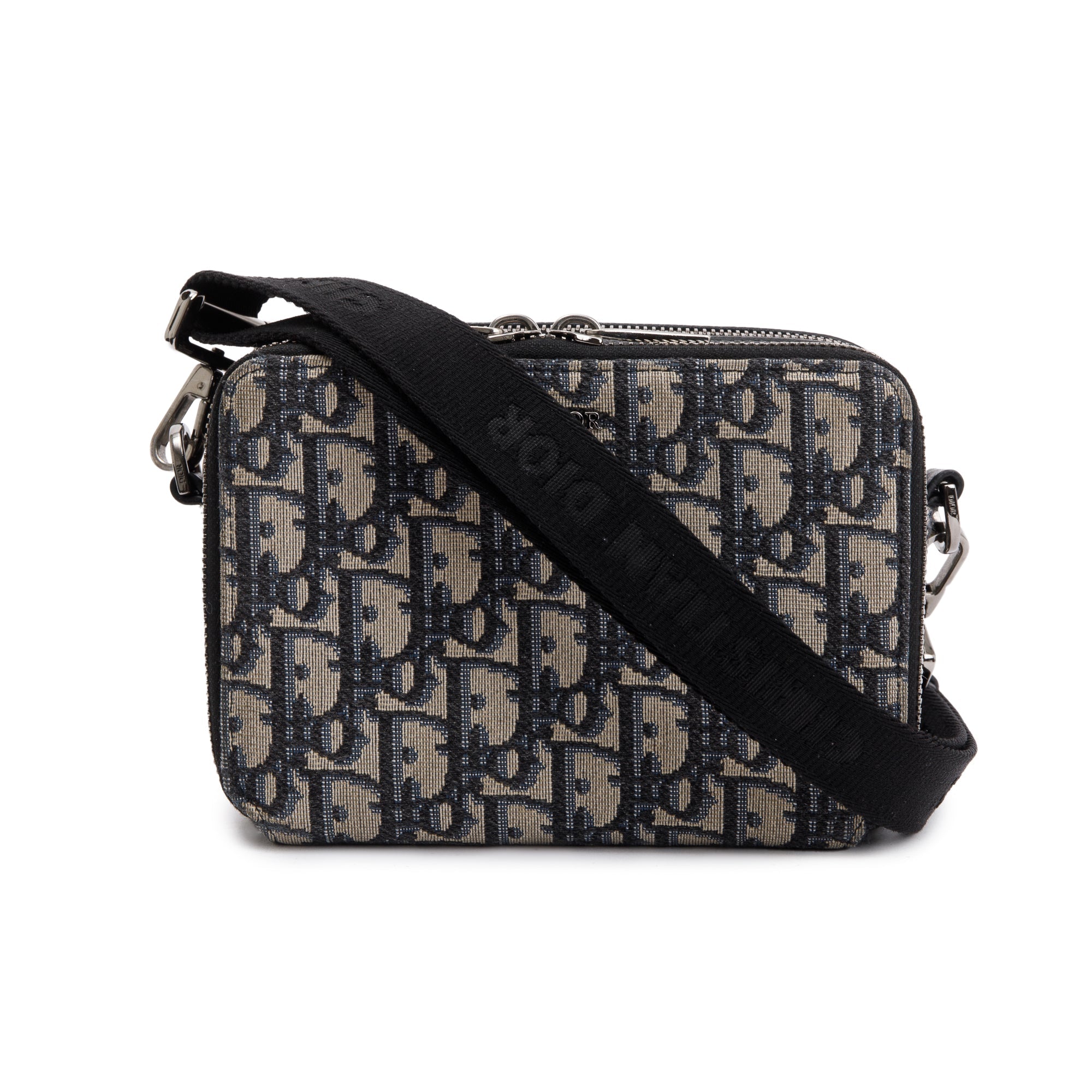 Christian Dior Men Oblique Crossbody Pouch