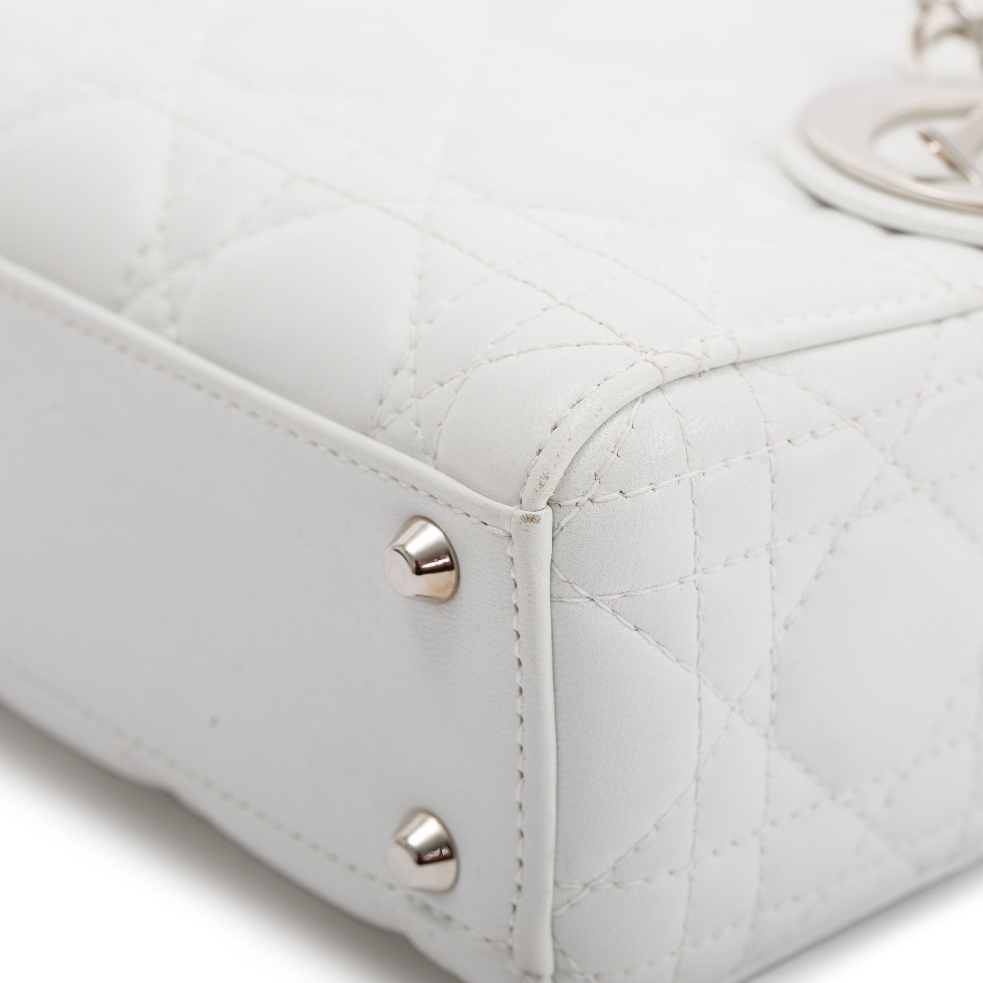 Christian Dior Mini Lady Dior Bag w/ Strap