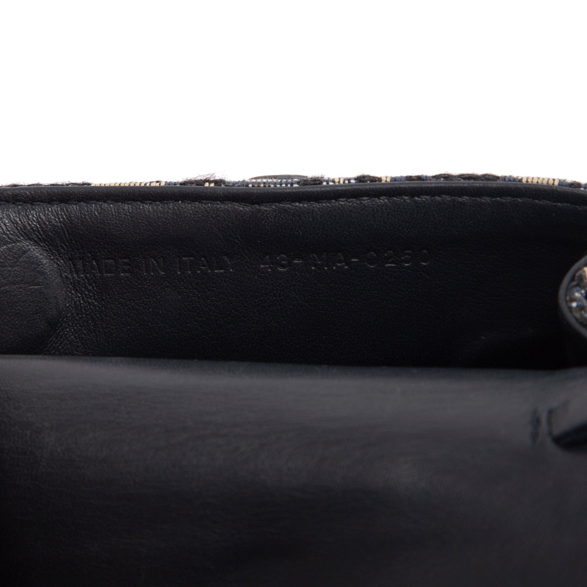 Christian Dior Nano Saddle Chain Pouch