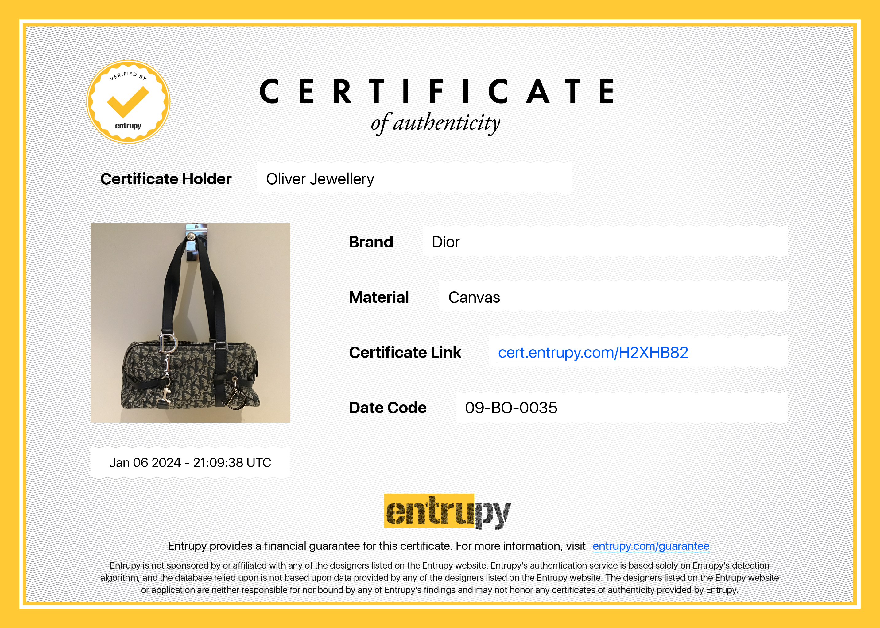 Christian Dior Navy Diorissimo Logo Charms Boston Bag