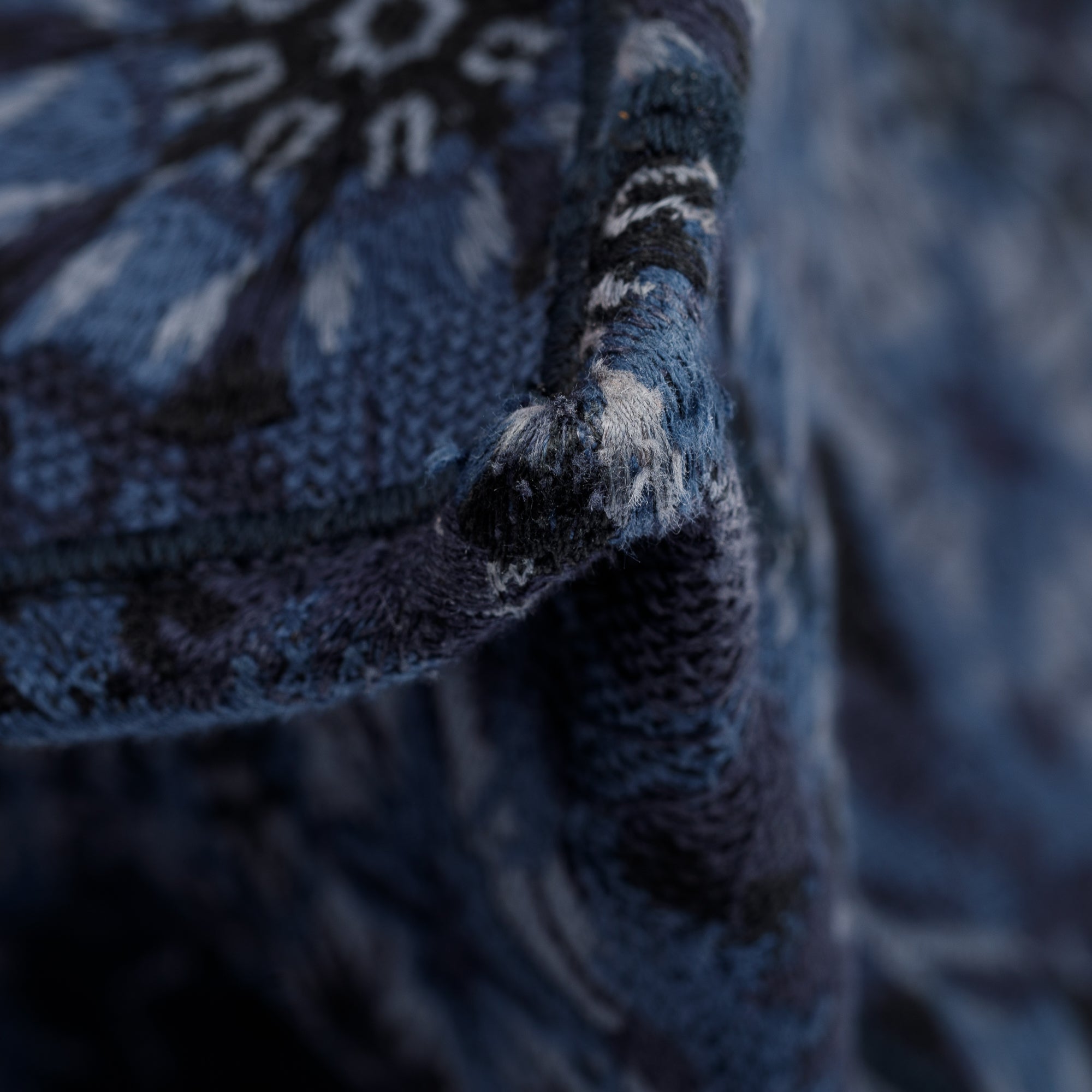 Christian Dior Navy KaleiDiorscopic Embroidery Large Book Tote w/ Authenticity Card