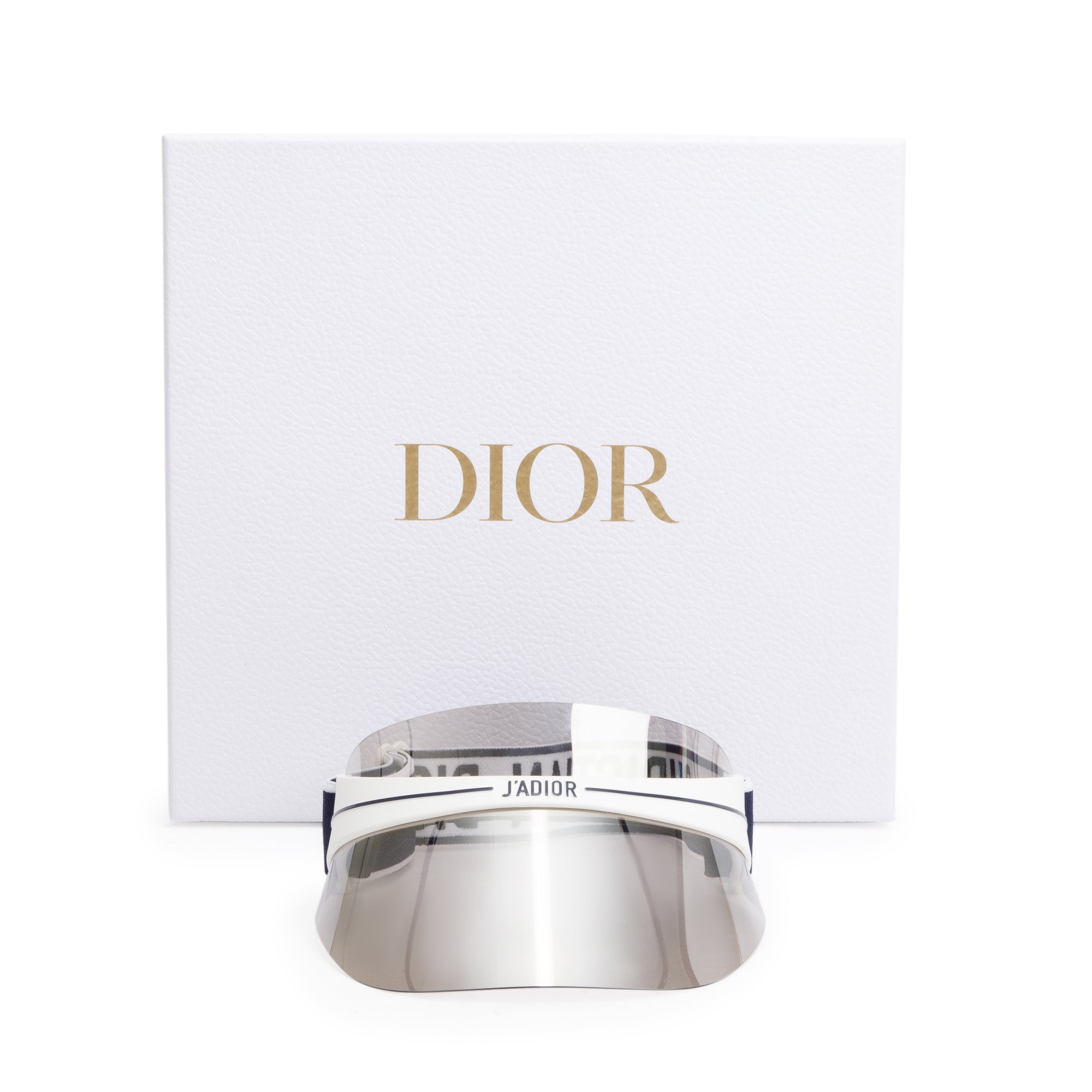 Christian Dior Navy/White DiorClub 1 Visor w/ Box