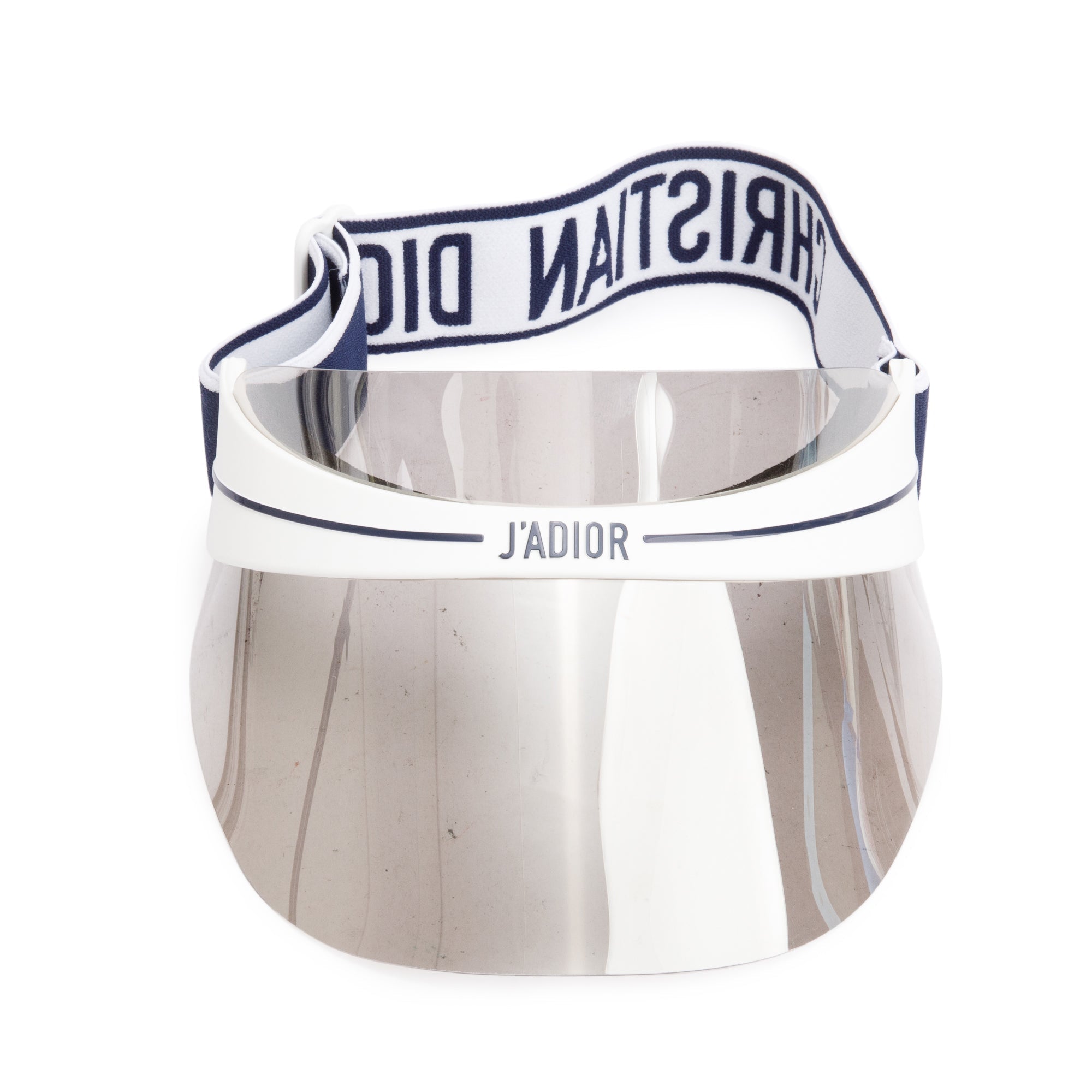 Christian Dior Navy/White DiorClub 1 Visor w/ Box