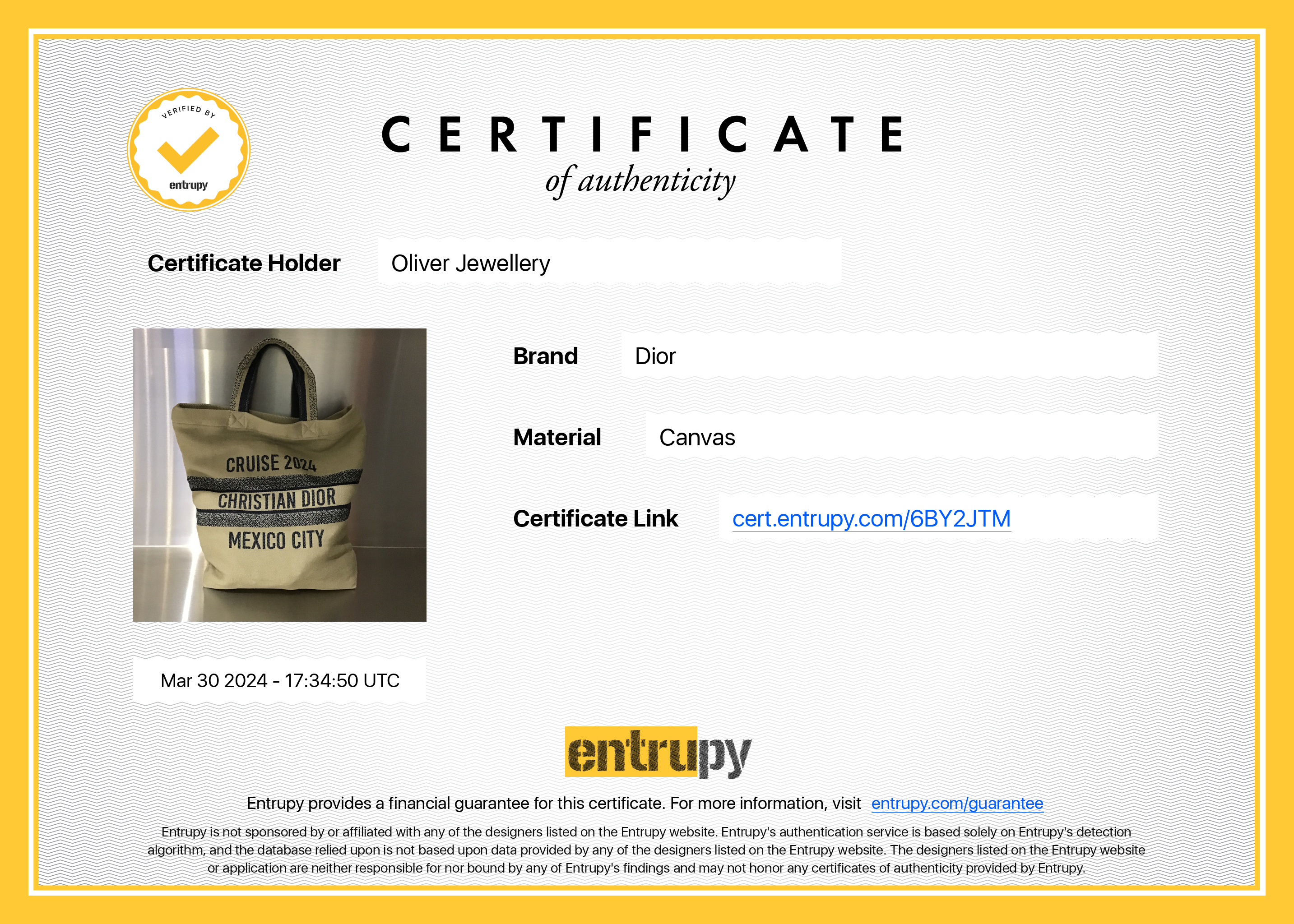 Christian Dior Neutral Canvas Cruise 2024 Mexico Print City Tote