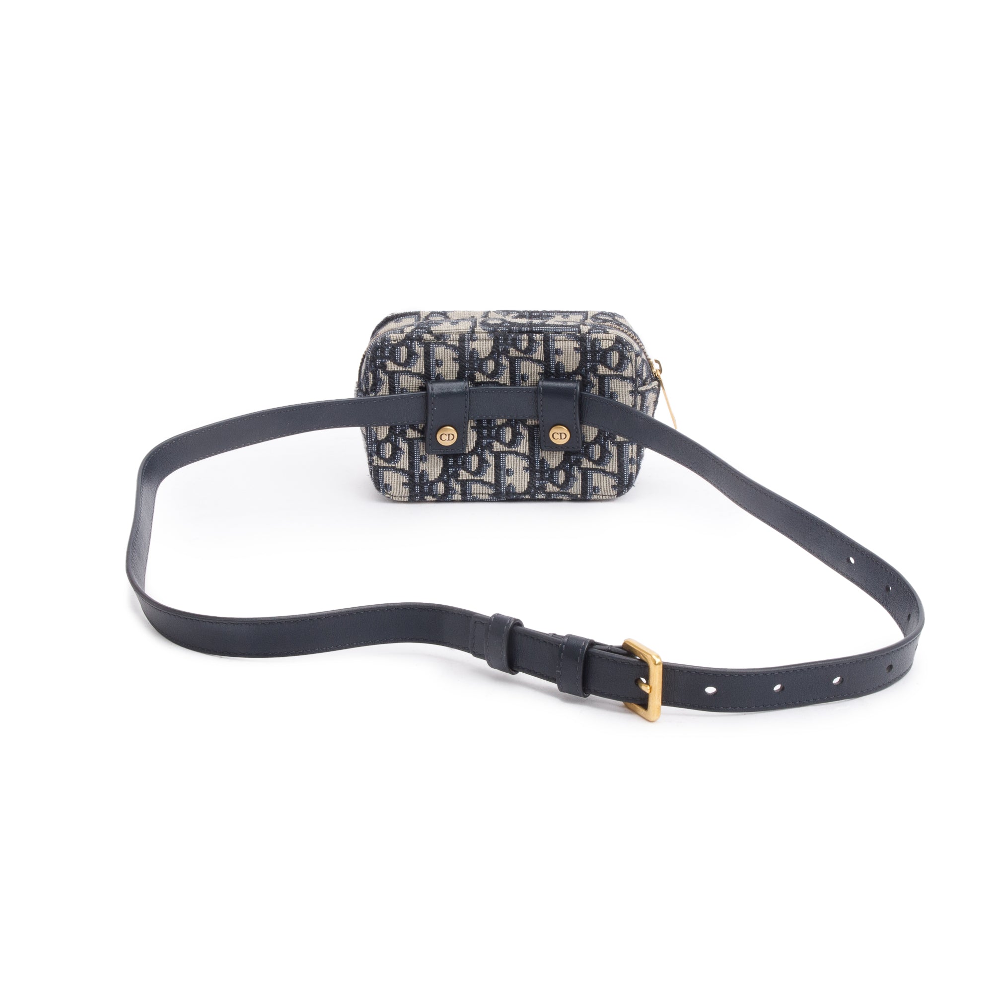 Christian Dior Oblique Belt Pouch w/ Box