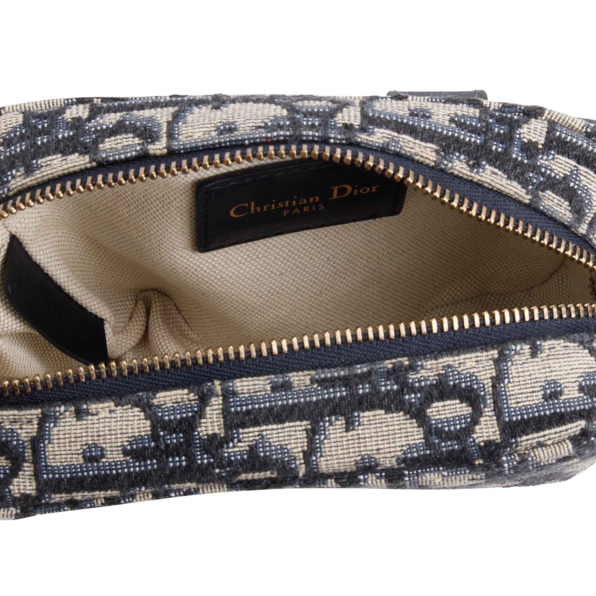 Christian Dior Oblique Belt Pouch w/ Box