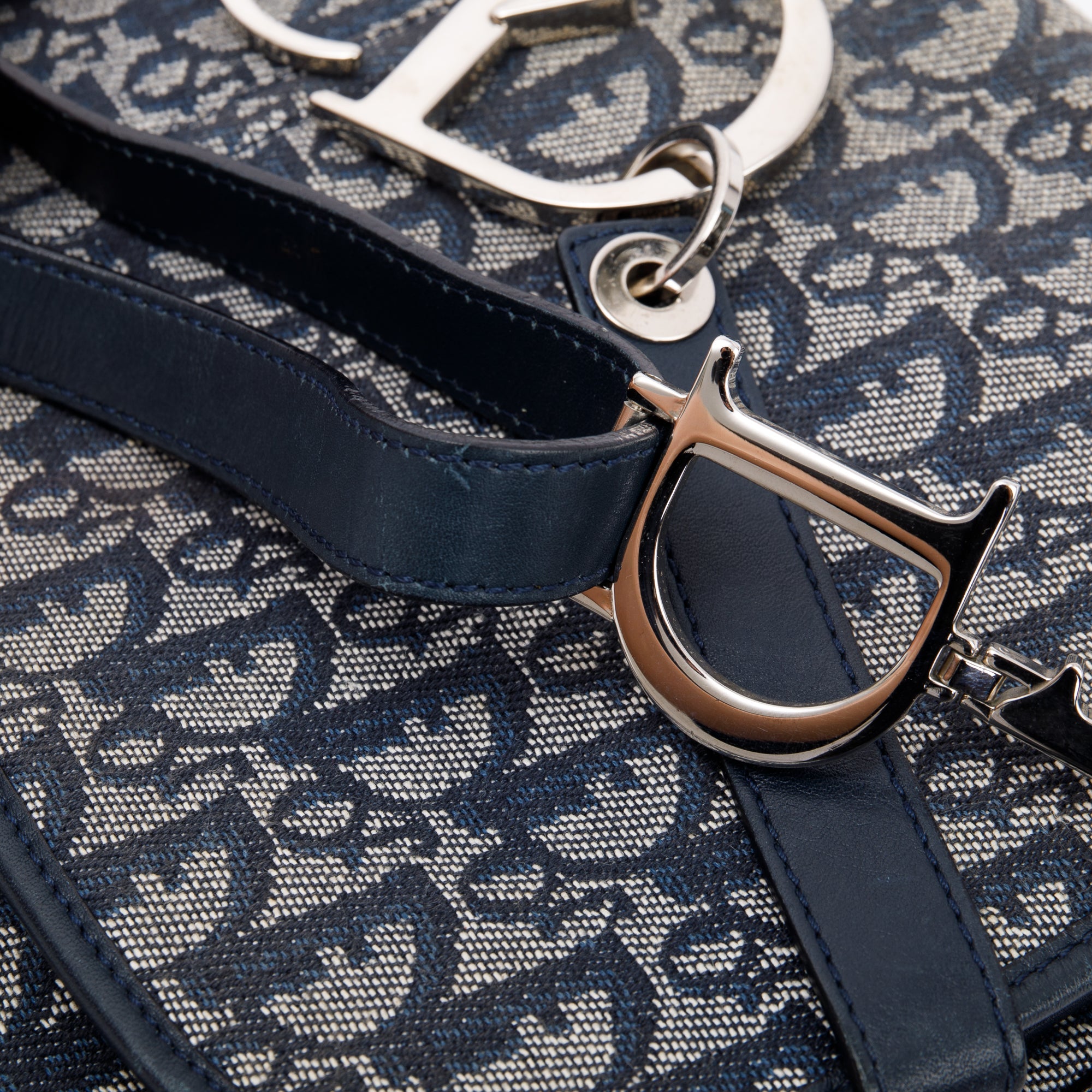 Christian Dior Oblique Flap Shoulder Bag