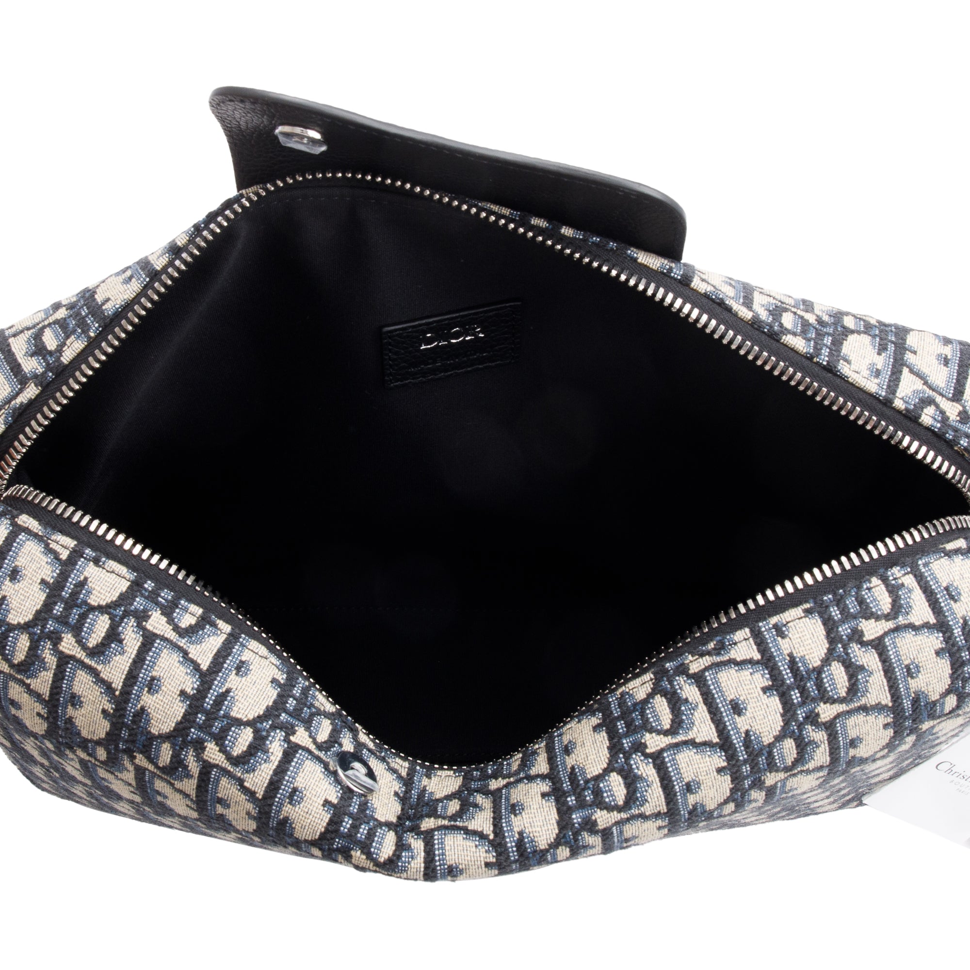 Christian Dior Oblique Lingot Messenger Bag w/ Box