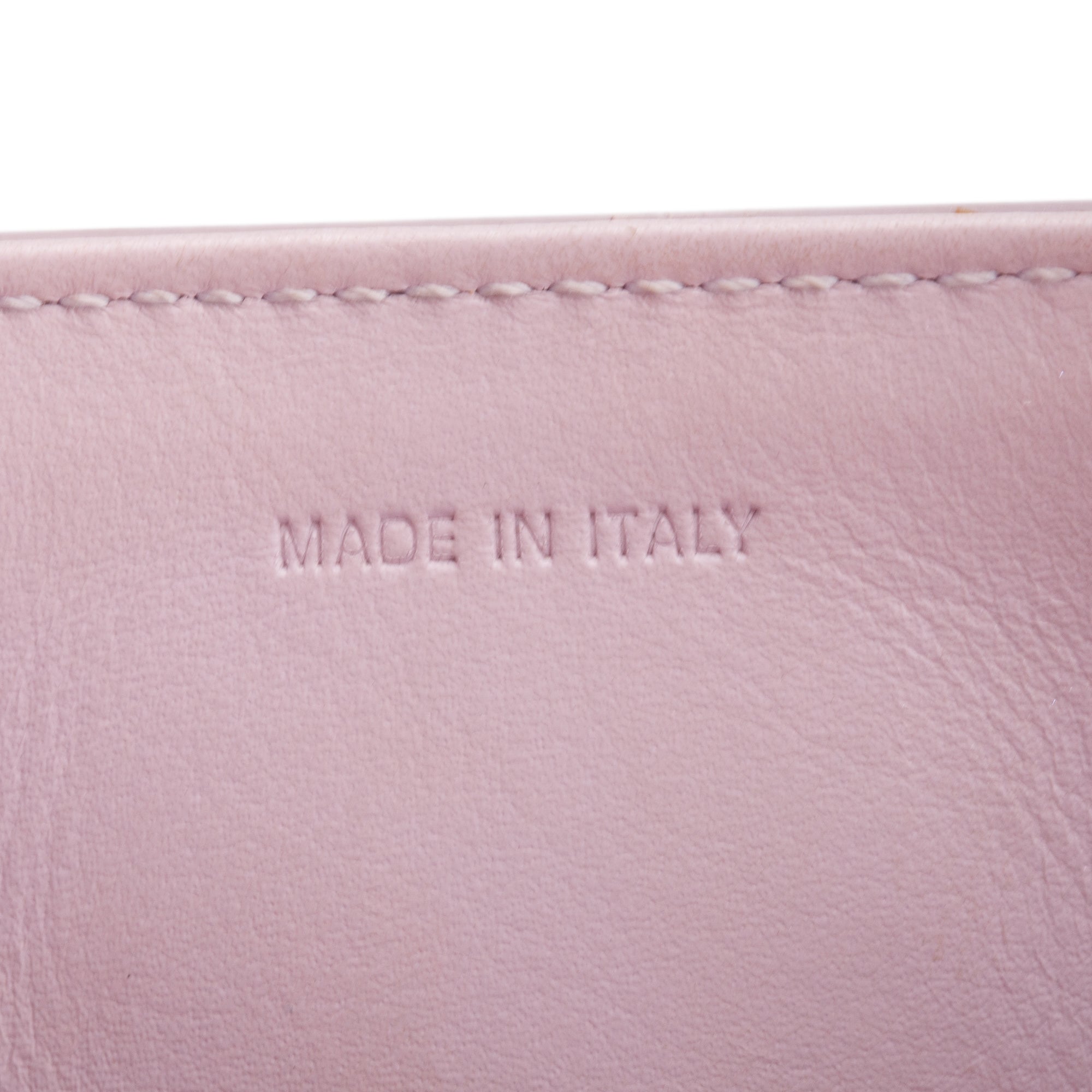 Christian Dior Pink Calfskin Leather MIni Diorever Bag w/ Strap