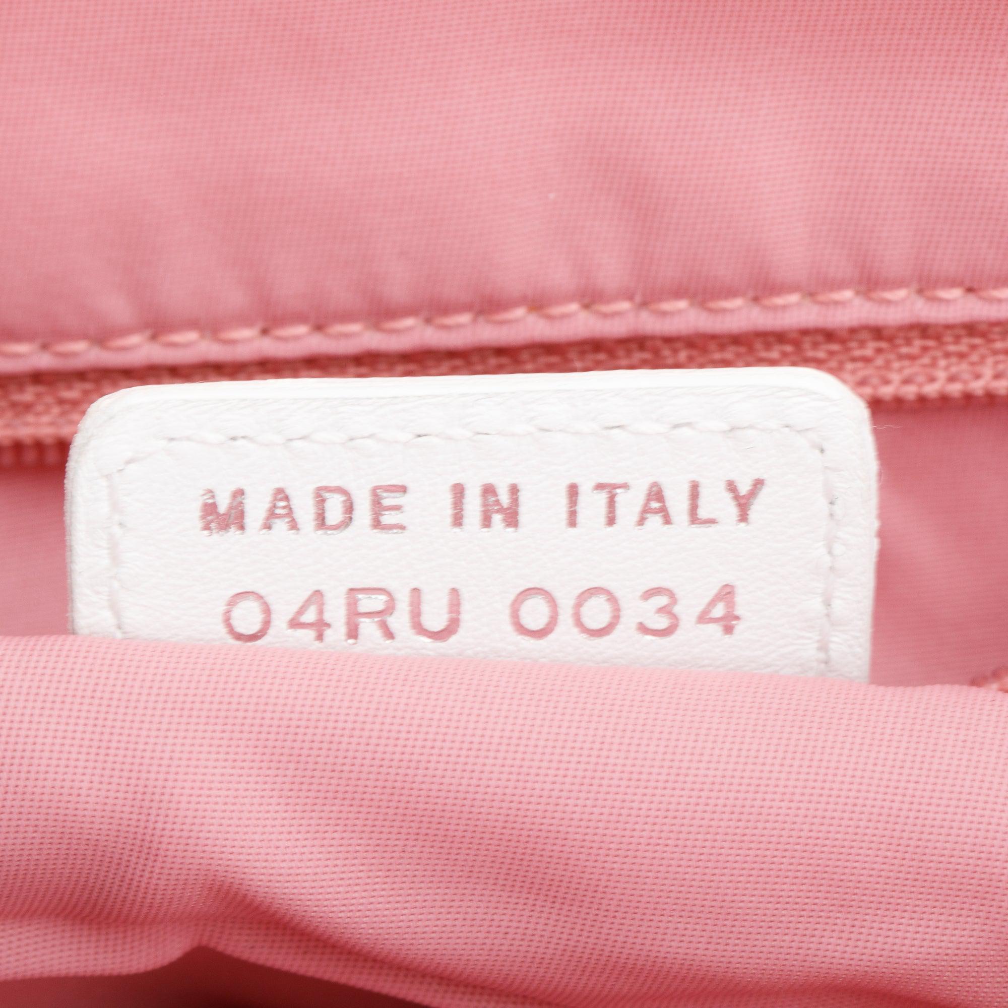 Christian Dior Pink Diorissimo Canvas Tote