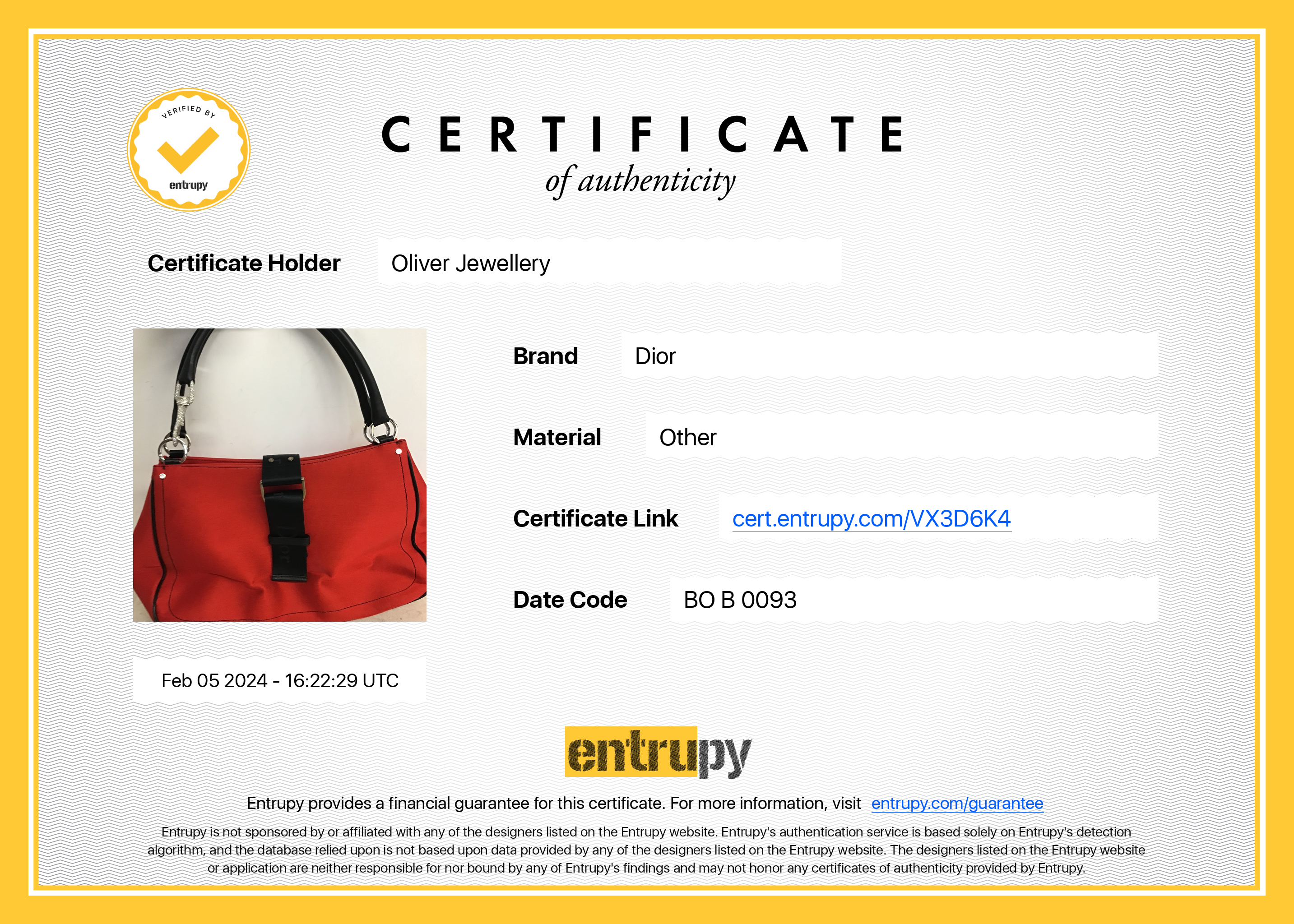 Christian Dior Red Satin Crystal Embellished Hardcore Shoulder Bag w/ Authenticity Card