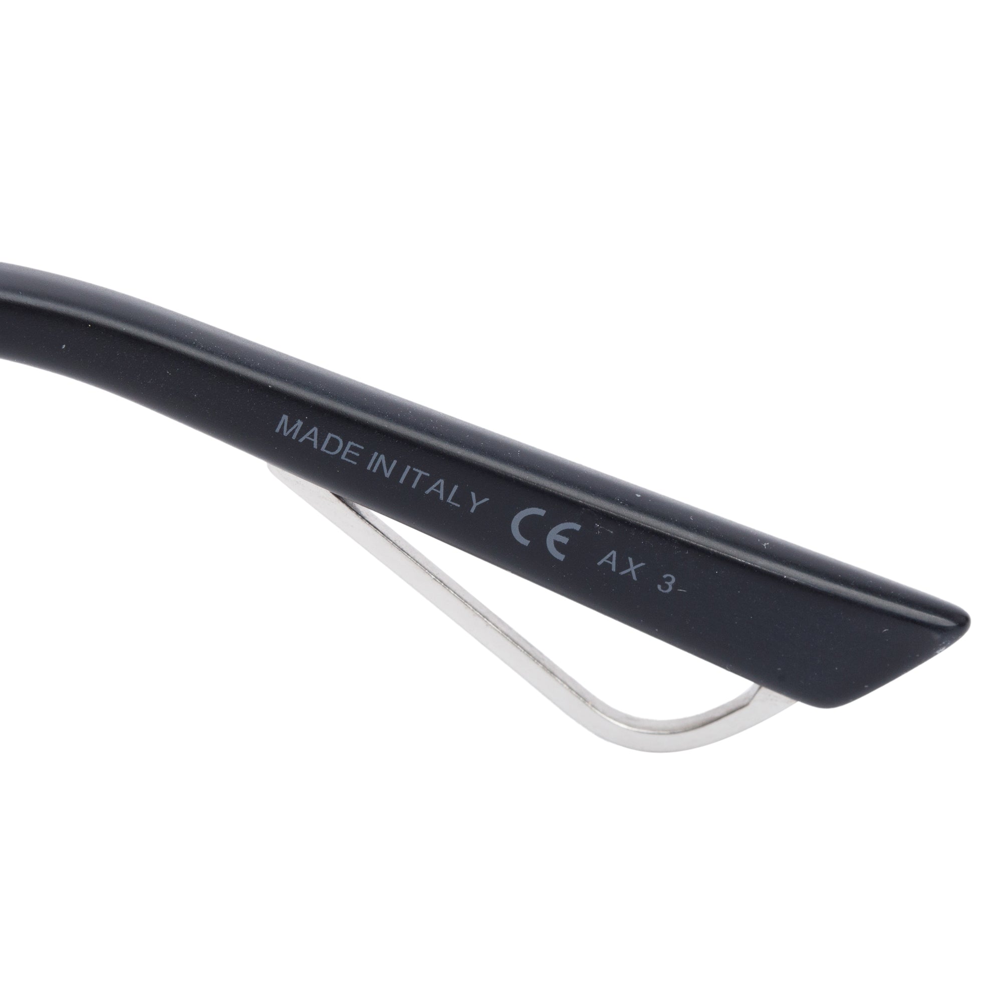 Christian Dior Silver-Tone Metal Black Acetate DiorTechnologic Sunglasses